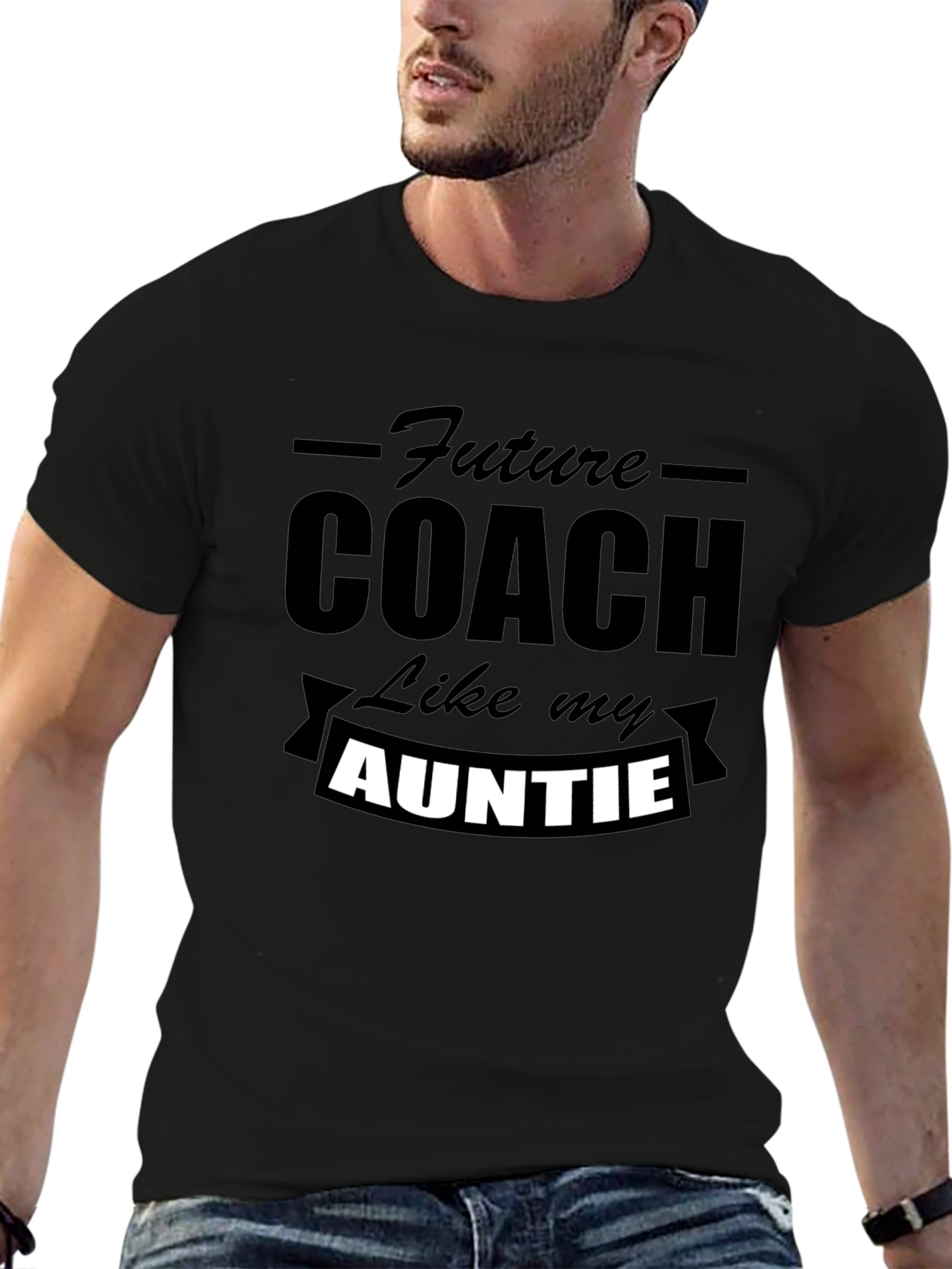 Future Coach Like My Auntie Novelty T-Shirt
