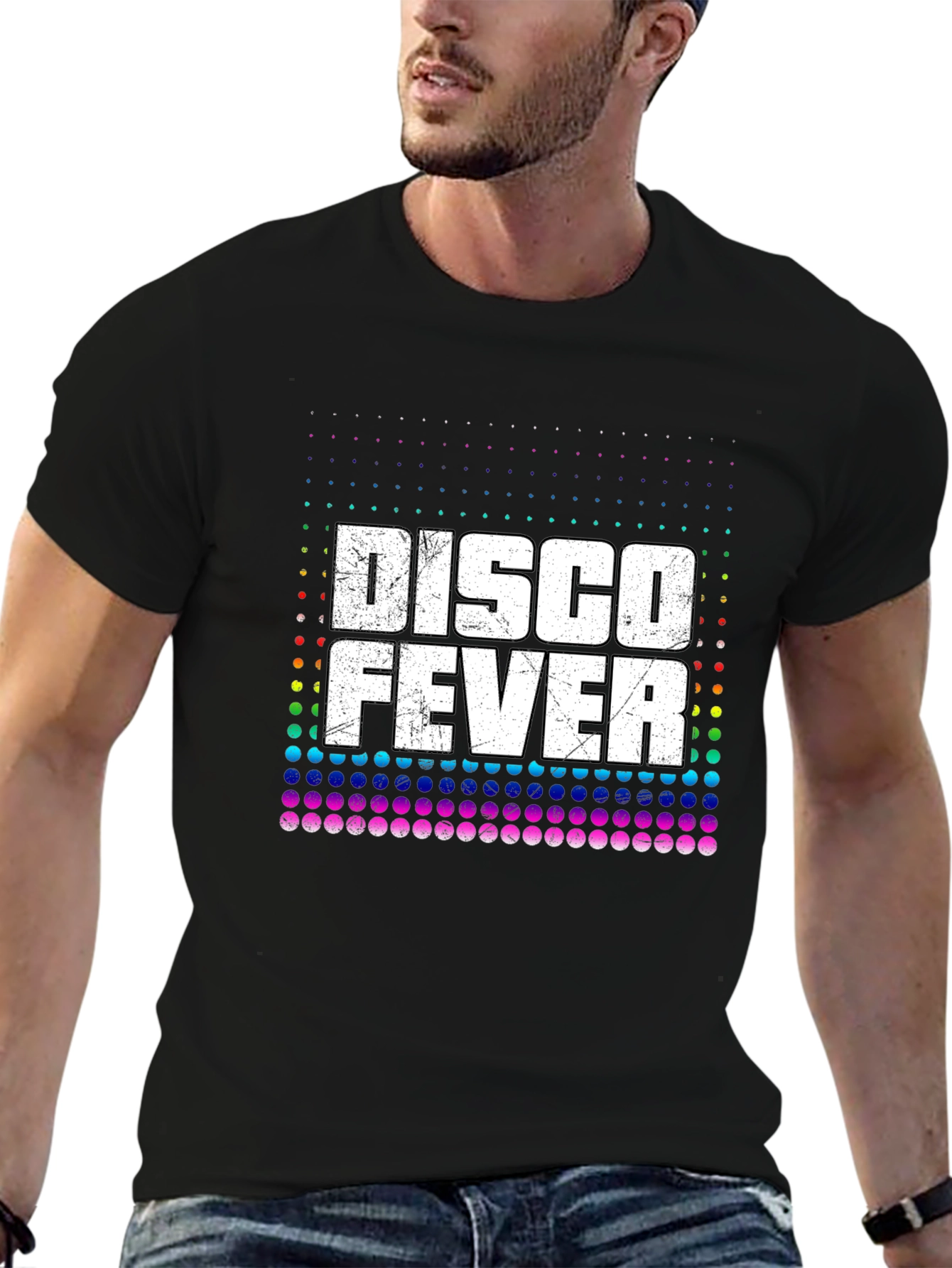 Disco Fever Graphic Tee - Retro Style