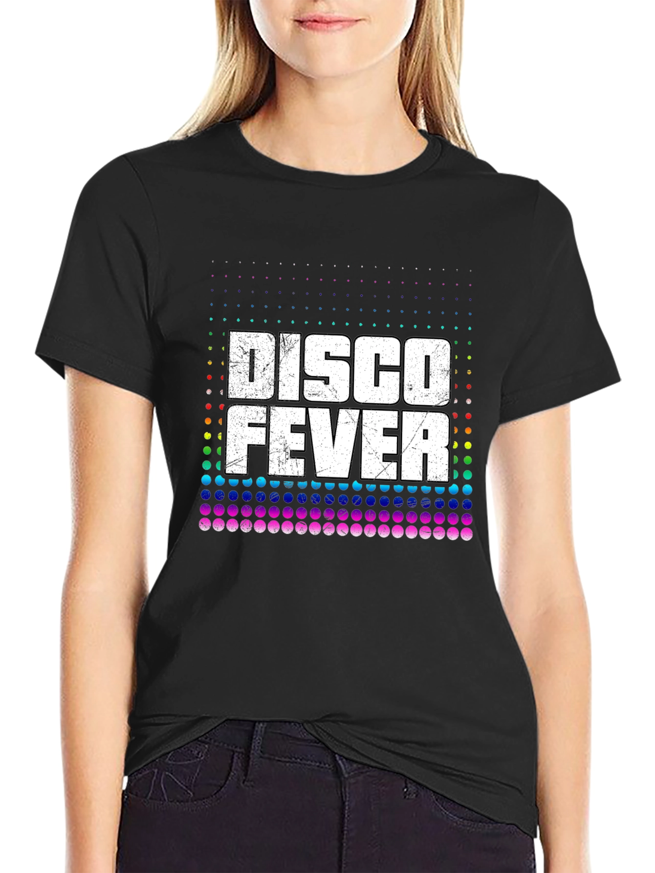 Disco Fever Graphic Tee - Retro Style