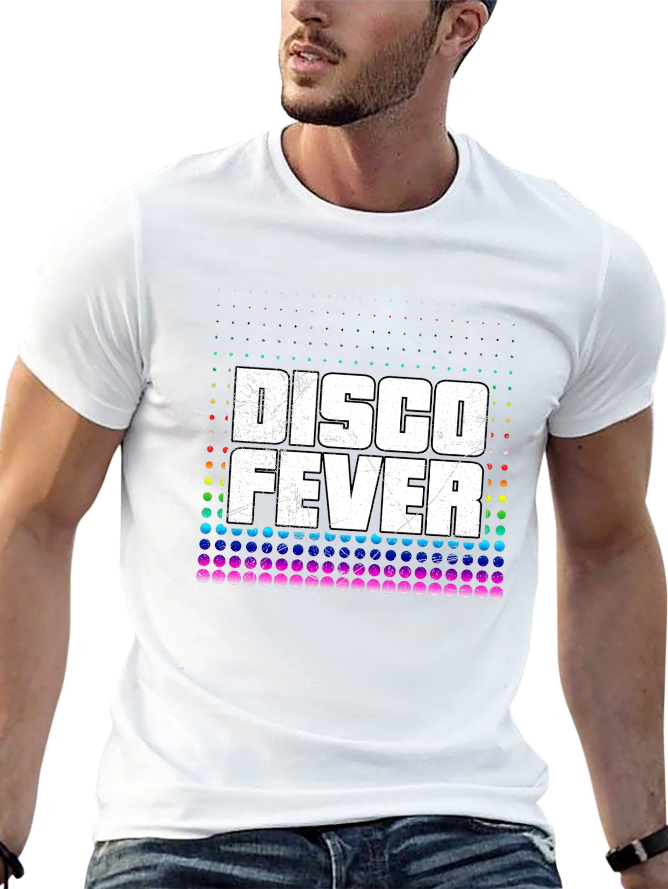 Disco Fever Graphic Tee - Retro Style