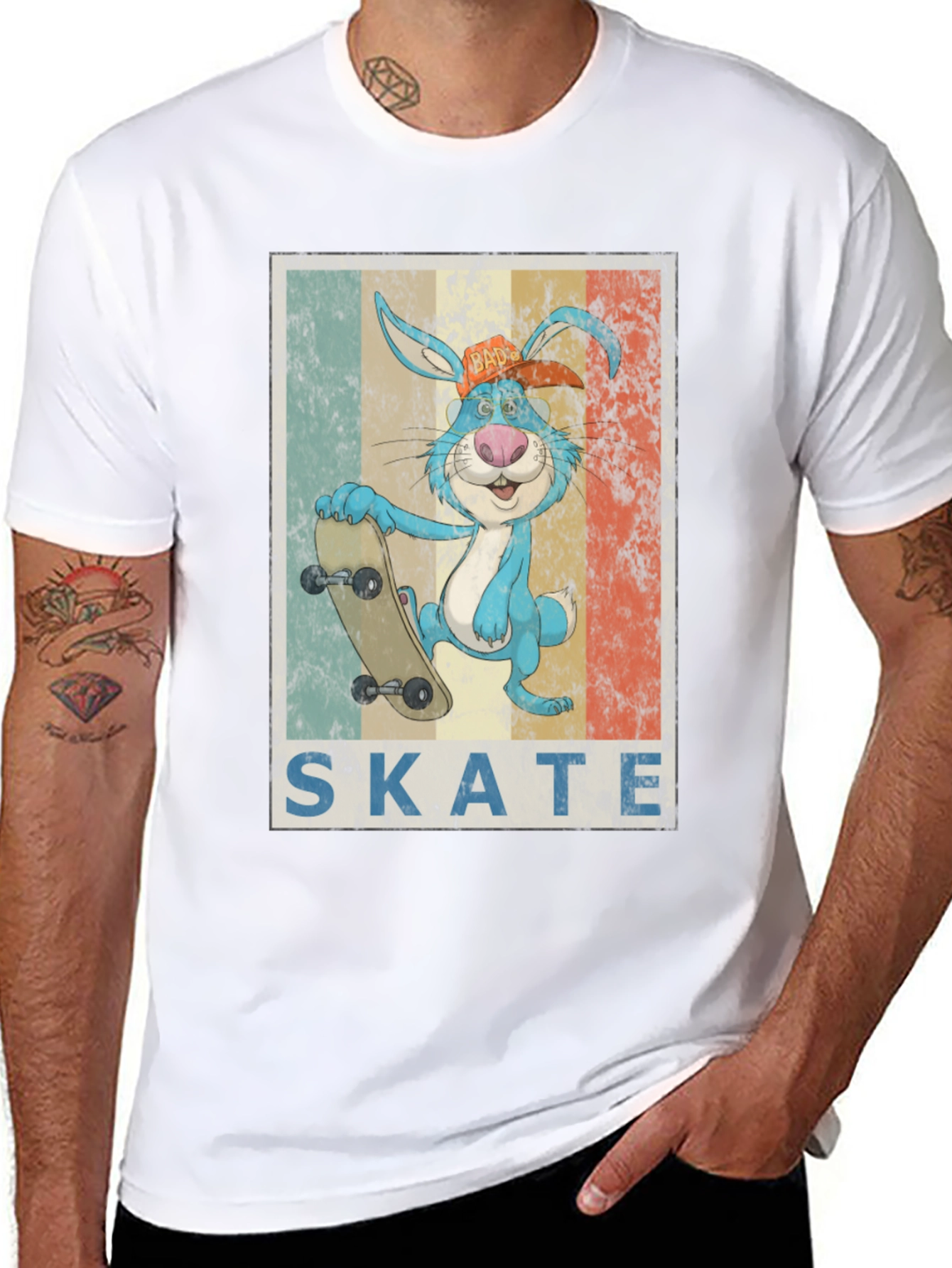 Skateboarding Bunny T-Shirt