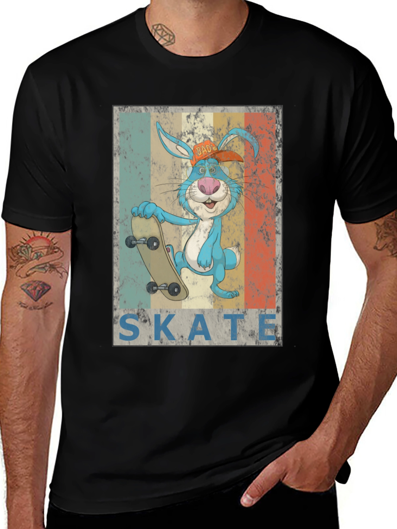 Skateboarding Bunny T-Shirt