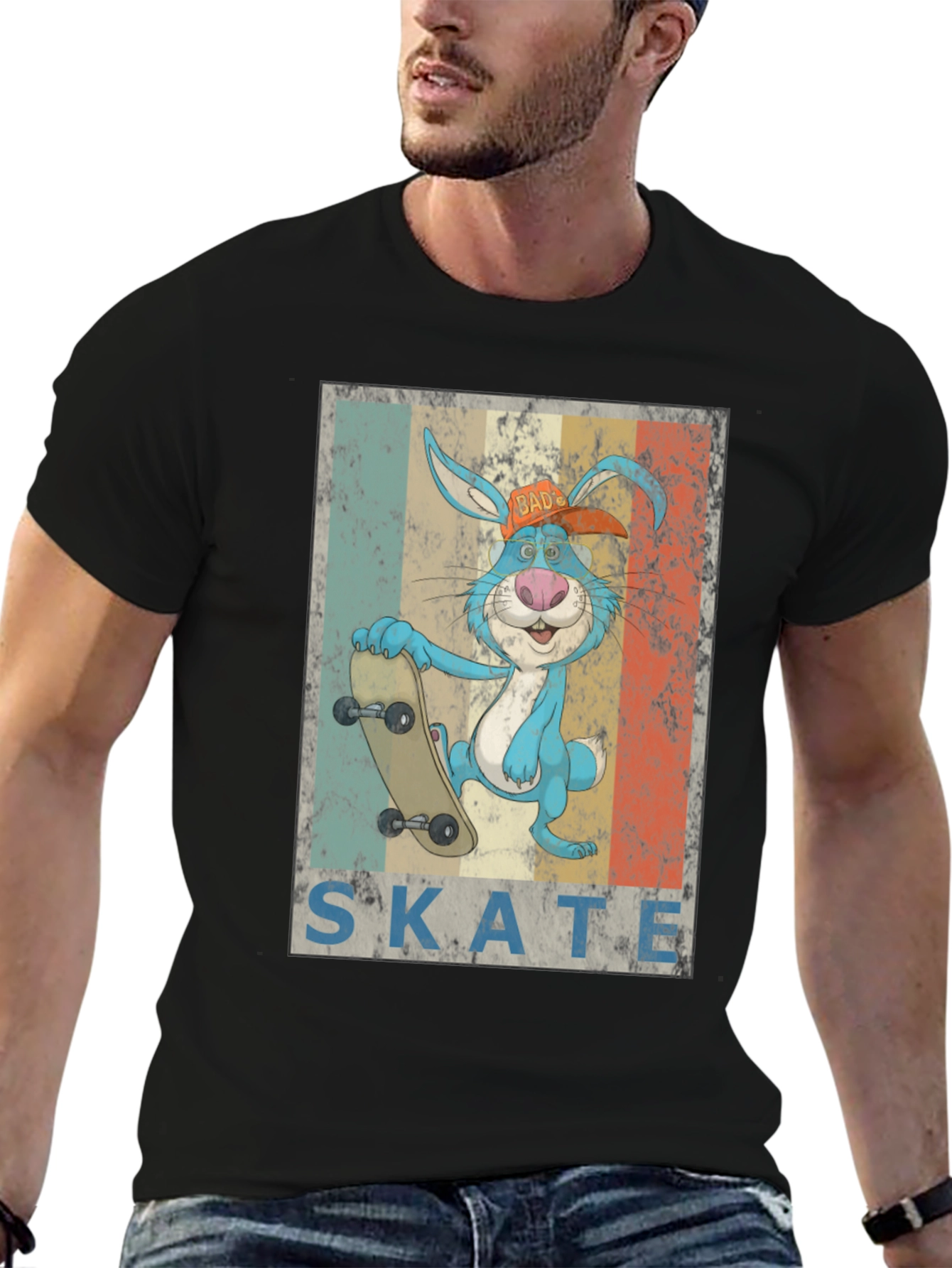 Skateboarding Bunny T-Shirt