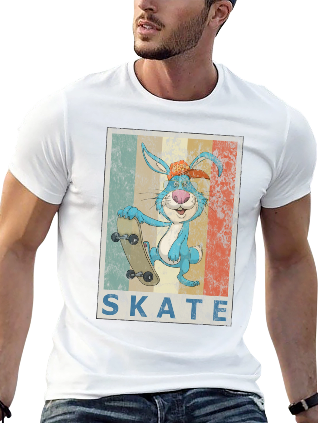 Skateboarding Bunny T-Shirt