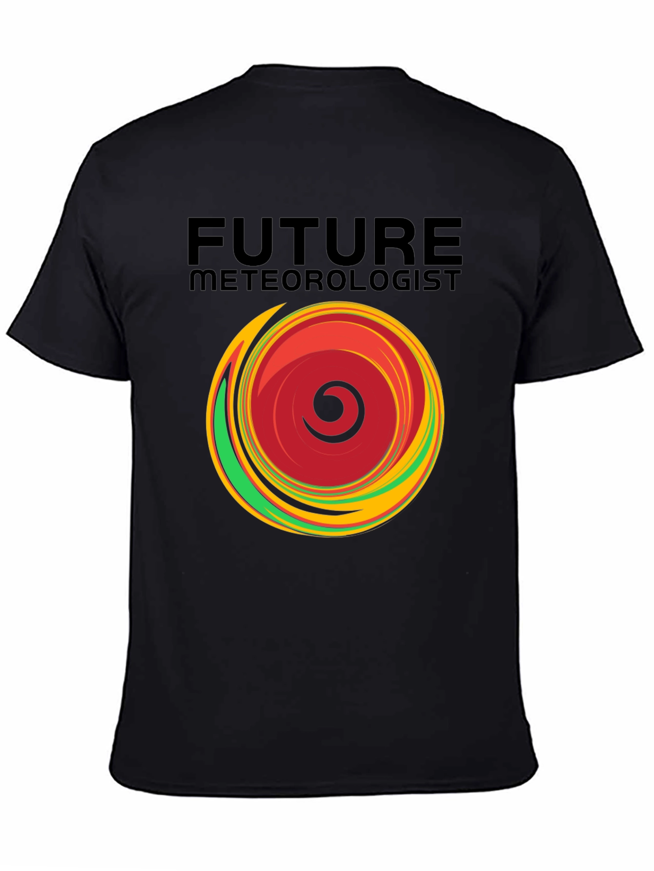 Future Meteorologist Black T-Shirt - Weather Science Apparel