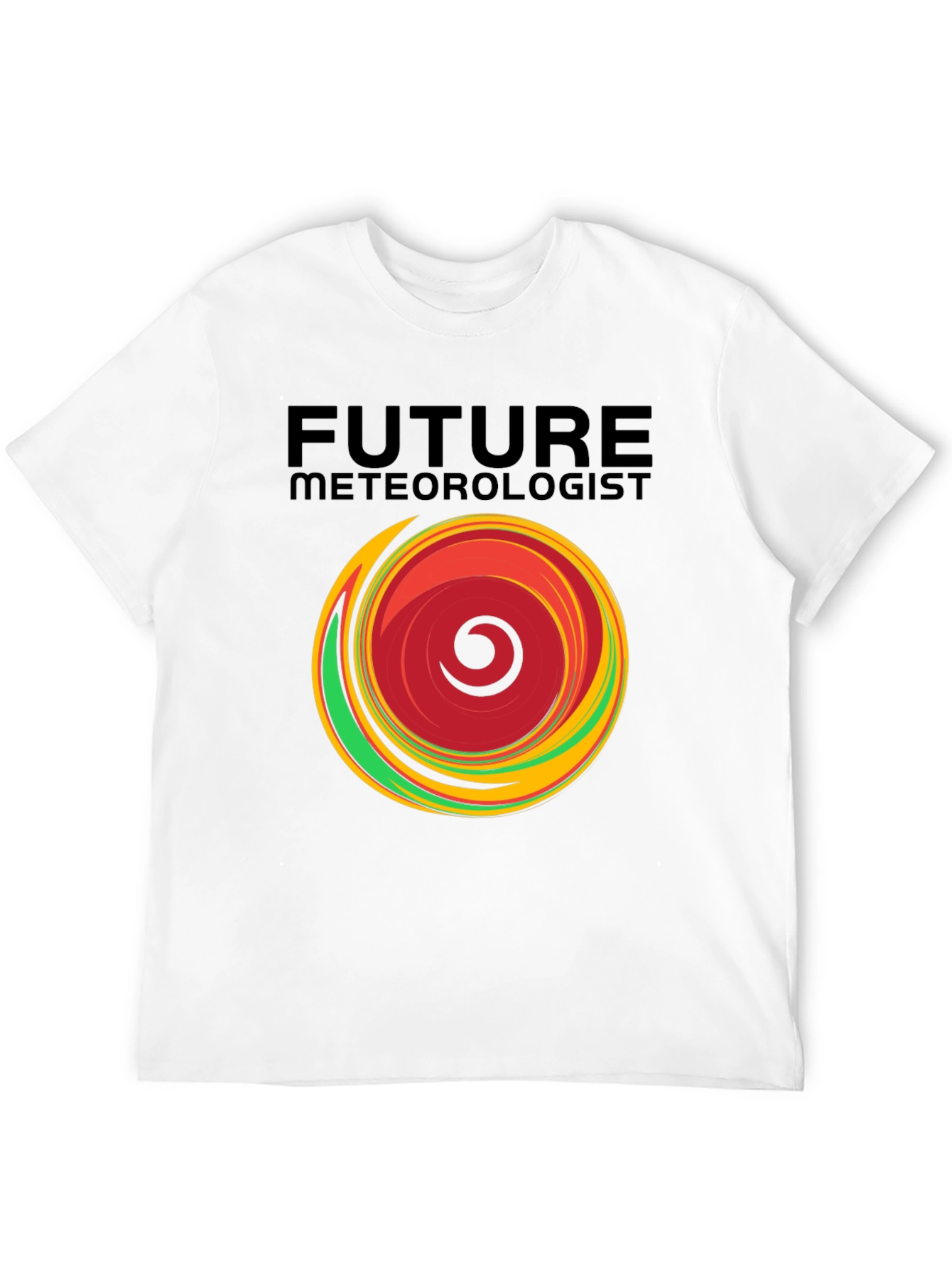 Future Meteorologist Black T-Shirt - Weather Science Apparel