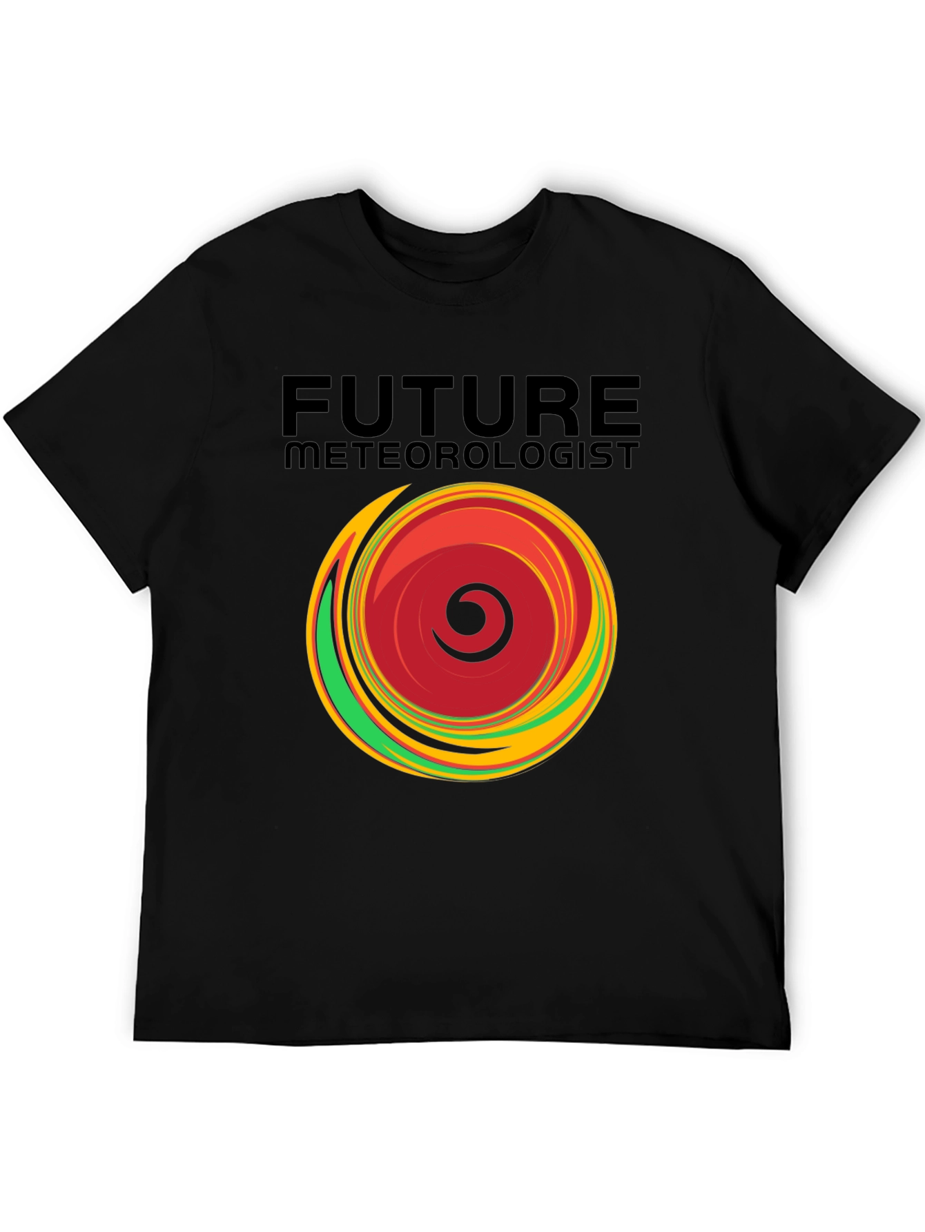 Future Meteorologist Black T-Shirt - Weather Science Apparel