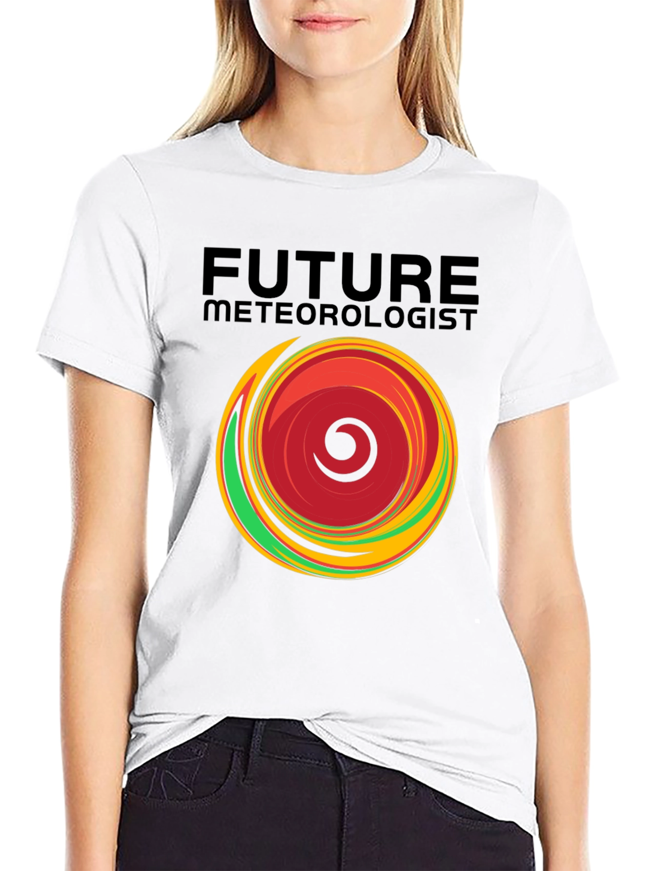 Future Meteorologist Black T-Shirt - Weather Science Apparel