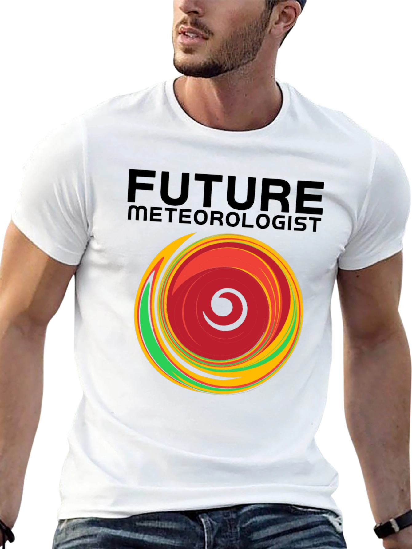 Future Meteorologist Black T-Shirt - Weather Science Apparel