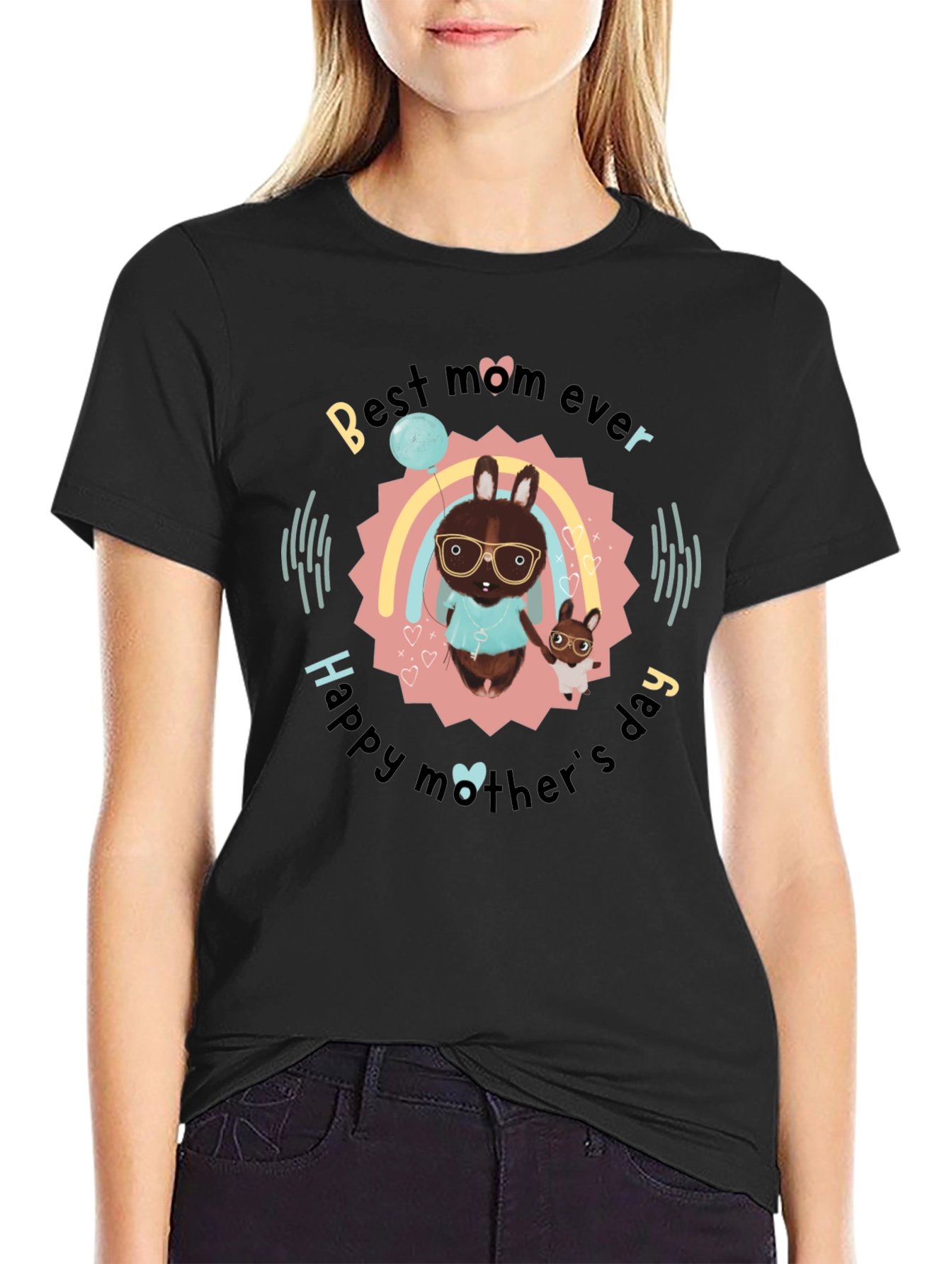 Best Mom Ever Graphic T-Shirt