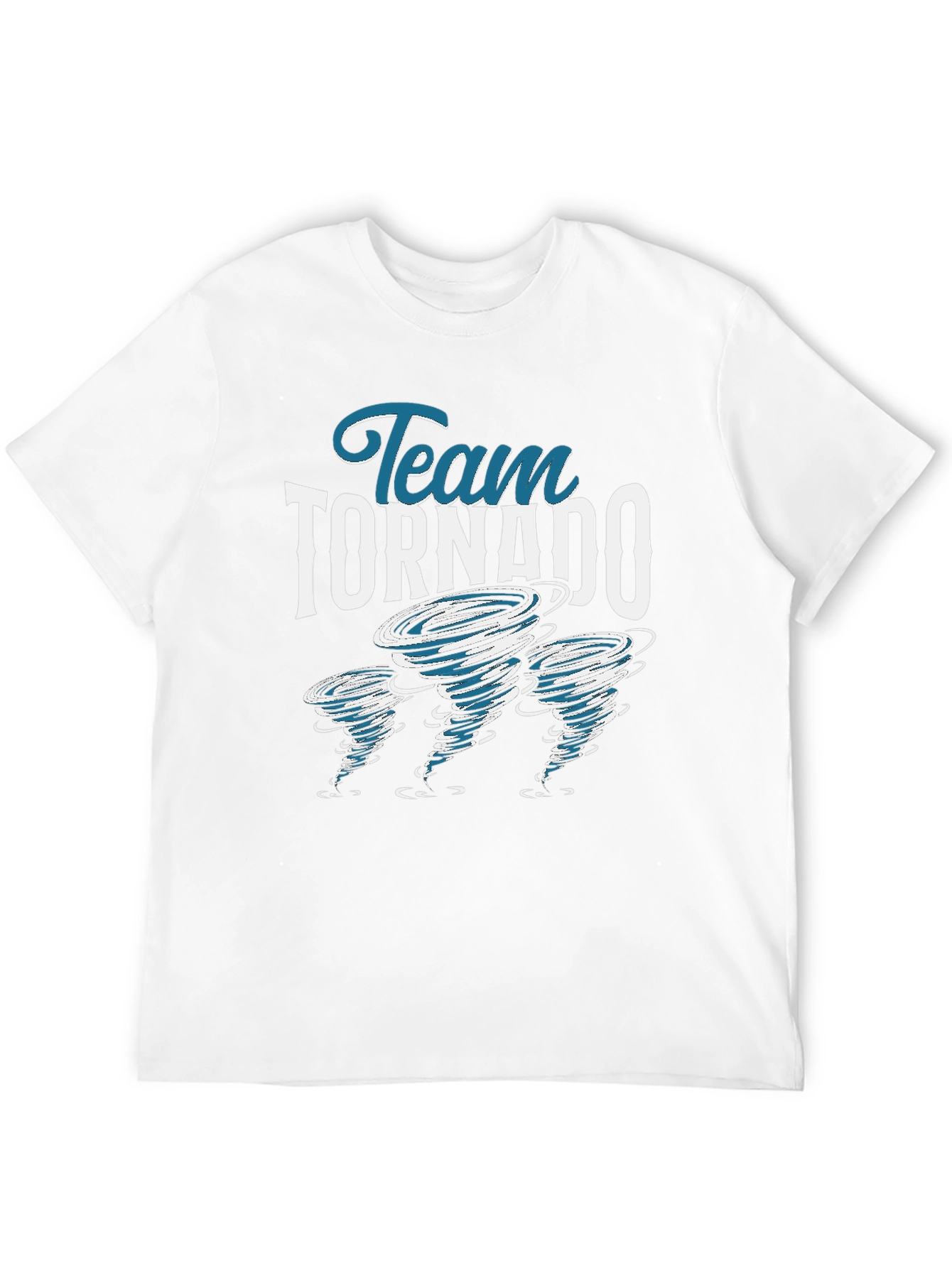 Team Tornado Black Graphic T-Shirt