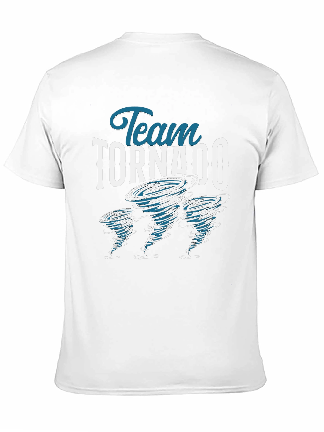 Team Tornado Black Graphic T-Shirt