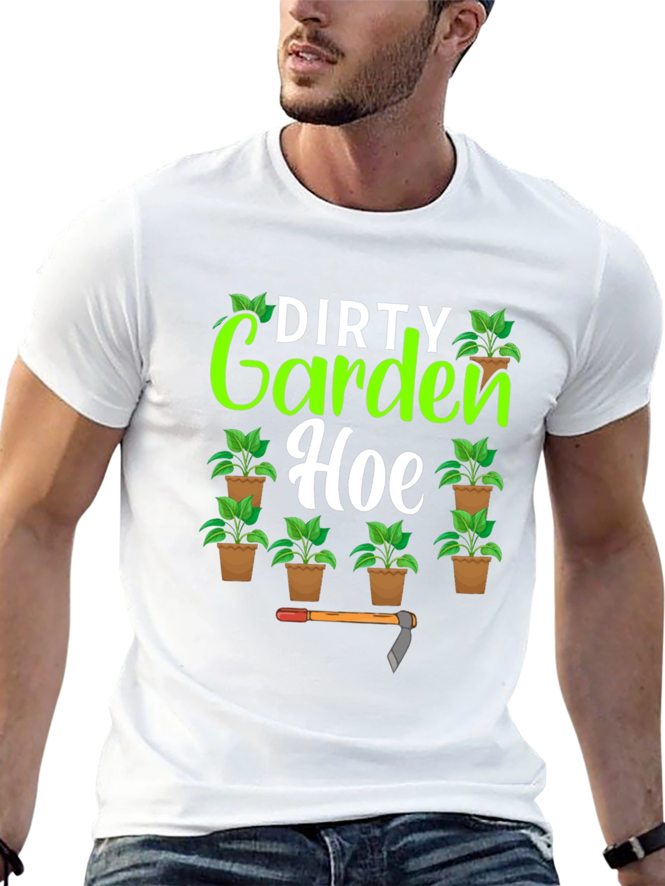 Dirty Garden Hoe Funny Graphic Tee