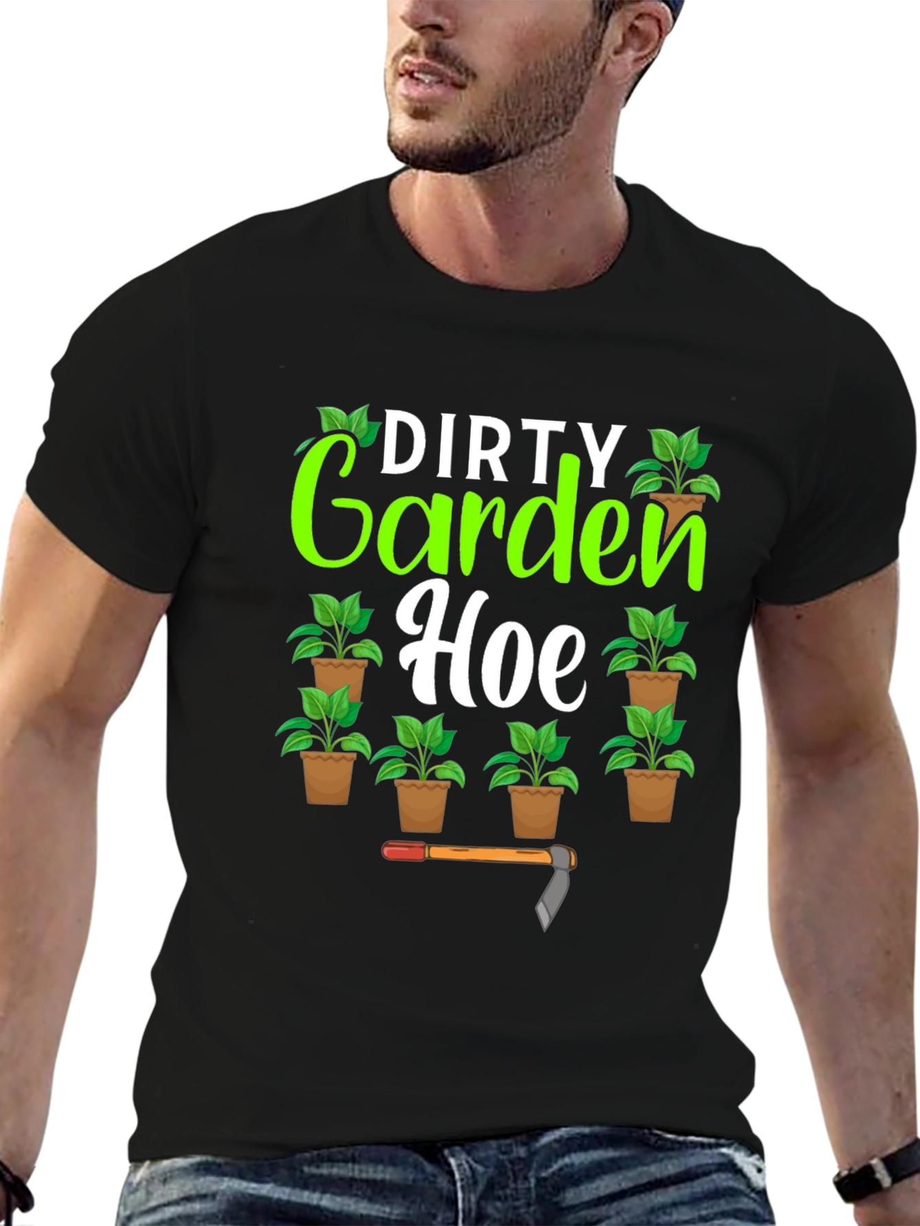 Dirty Garden Hoe Funny Graphic Tee