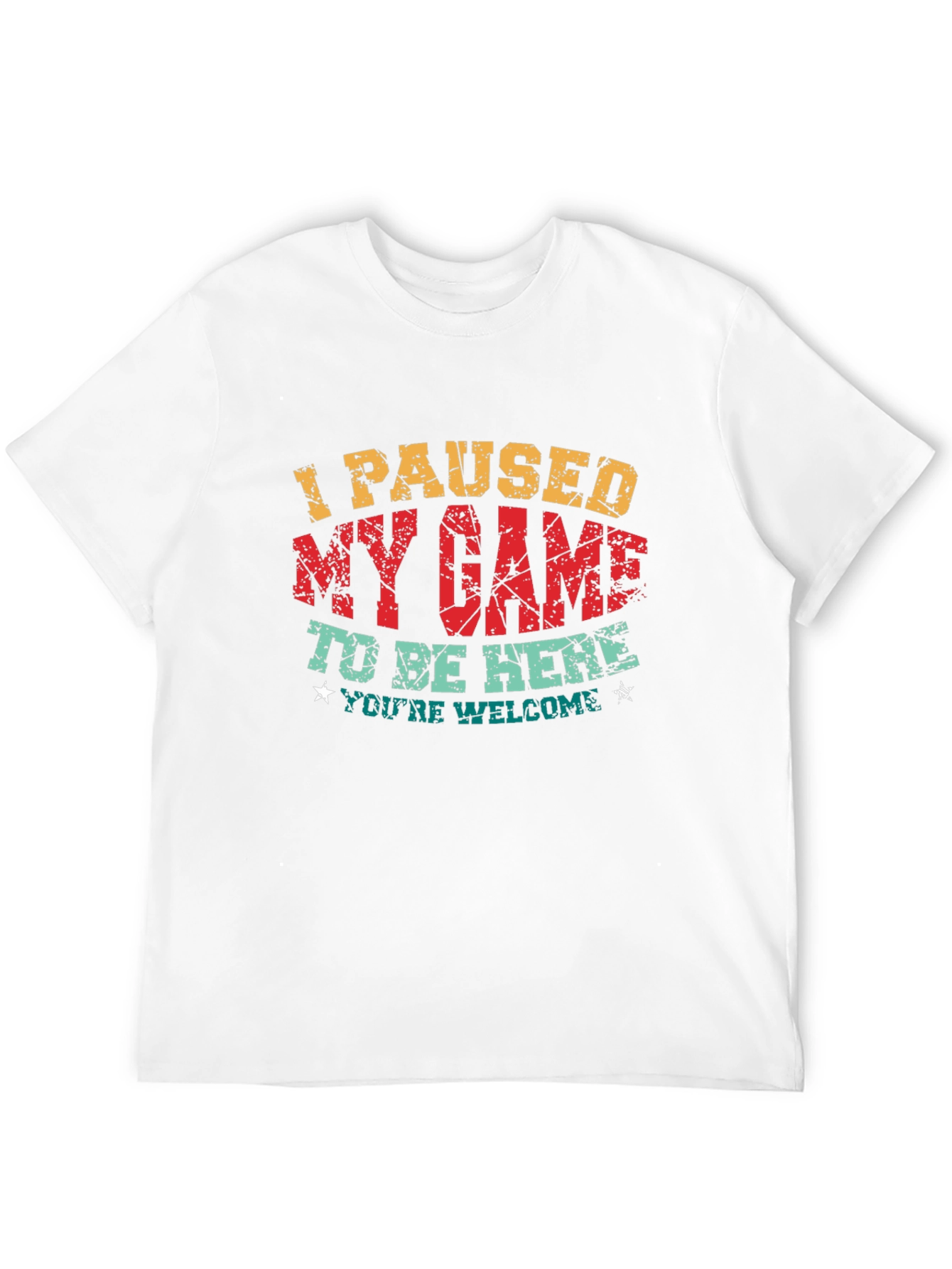 I Paused My Game T-Shirt - Gamer Apparel