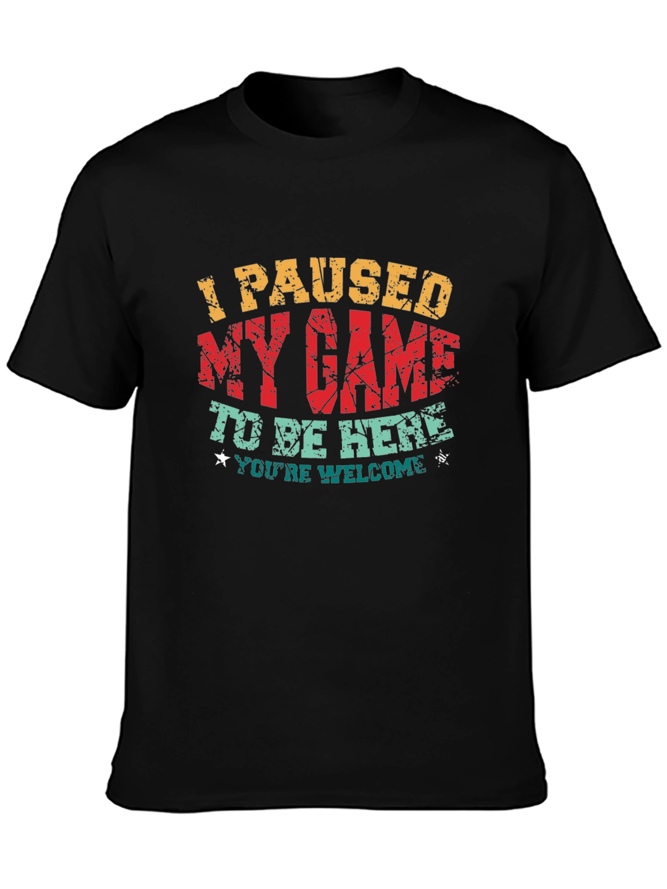 I Paused My Game T-Shirt - Gamer Apparel