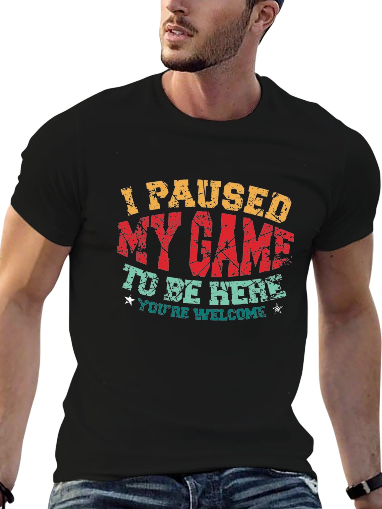 I Paused My Game T-Shirt - Gamer Apparel