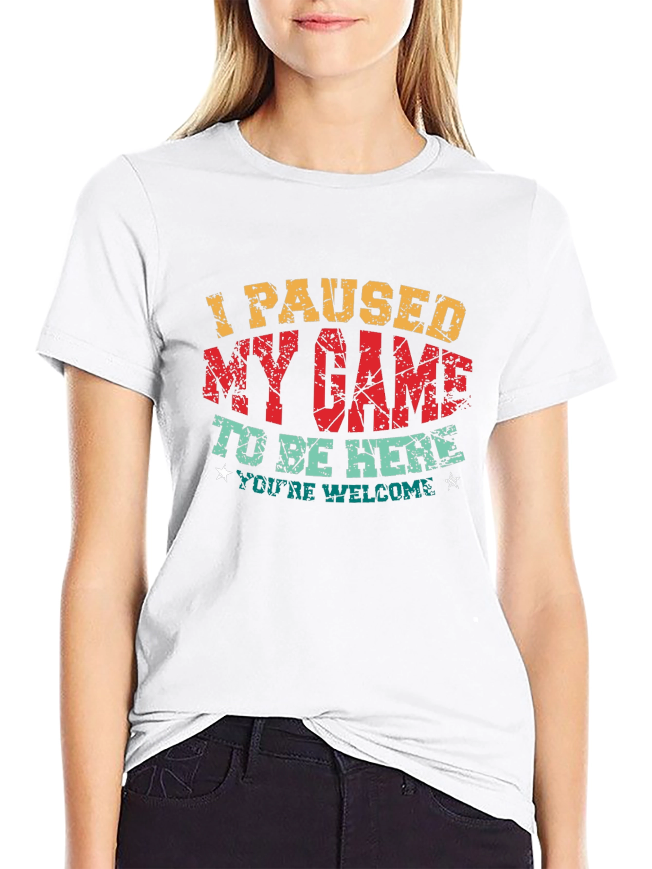 I Paused My Game T-Shirt - Gamer Apparel