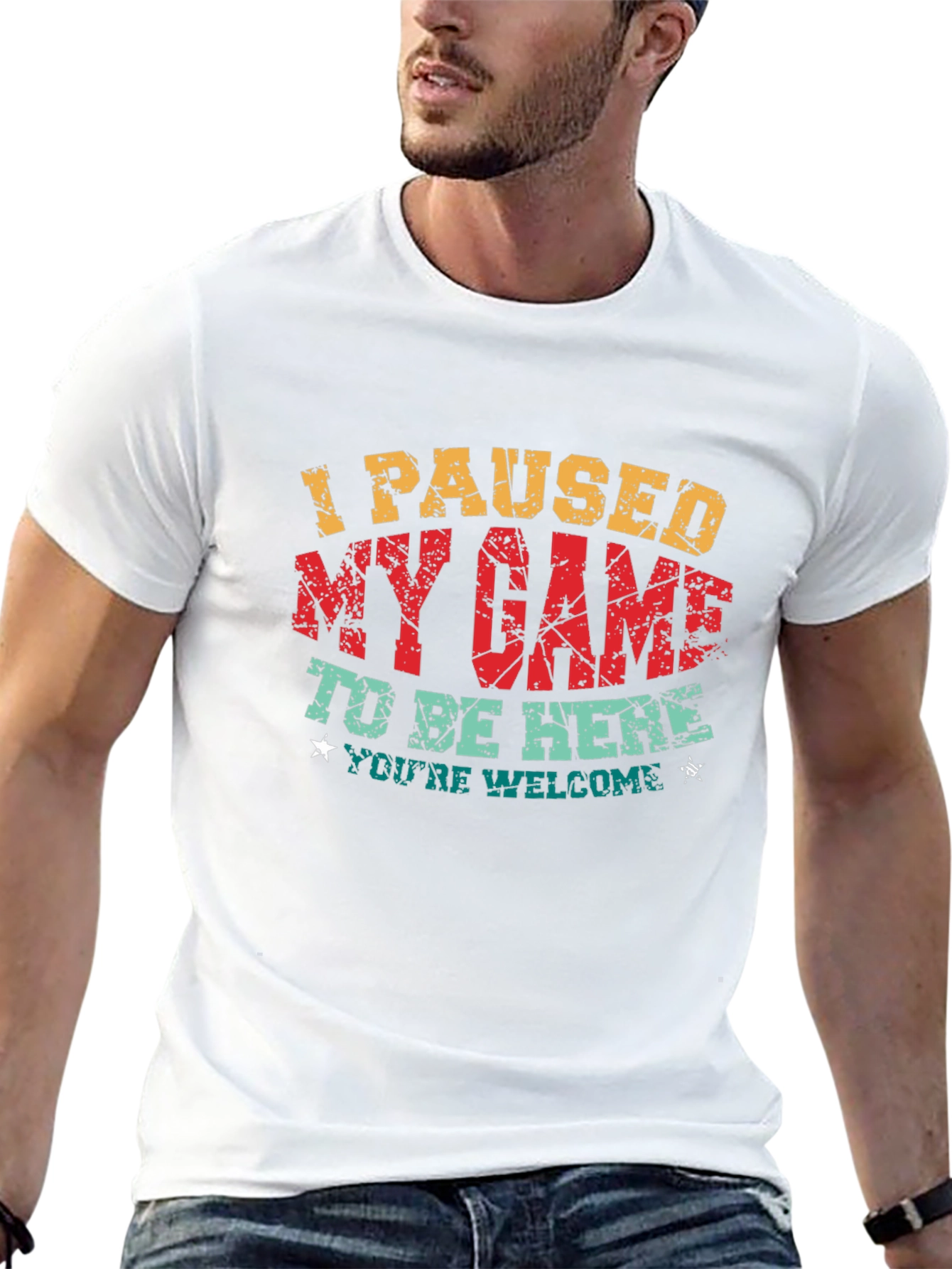 I Paused My Game T-Shirt - Gamer Apparel