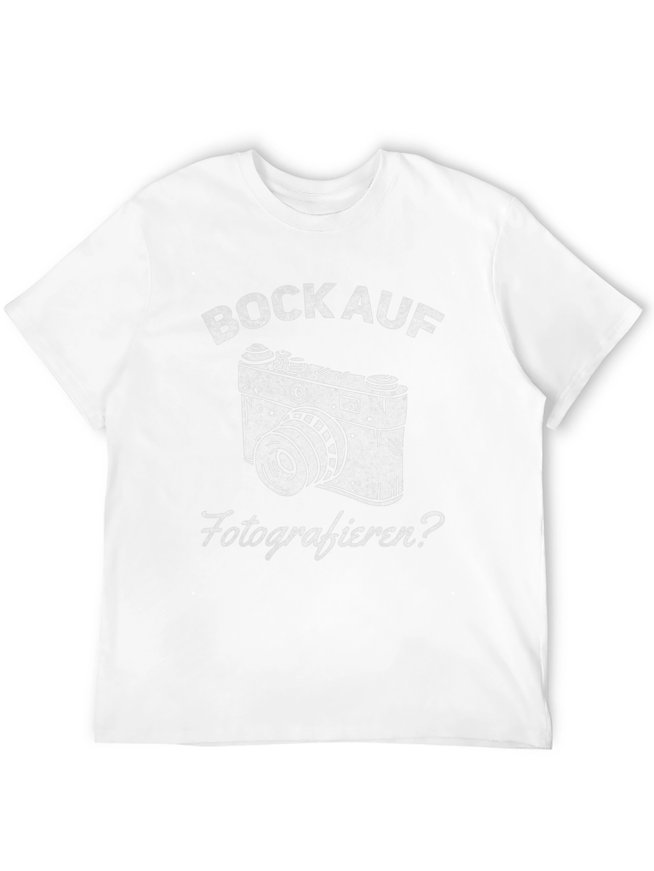 Bock Auf Fotografieren Graphic T-Shirt - Camera Design