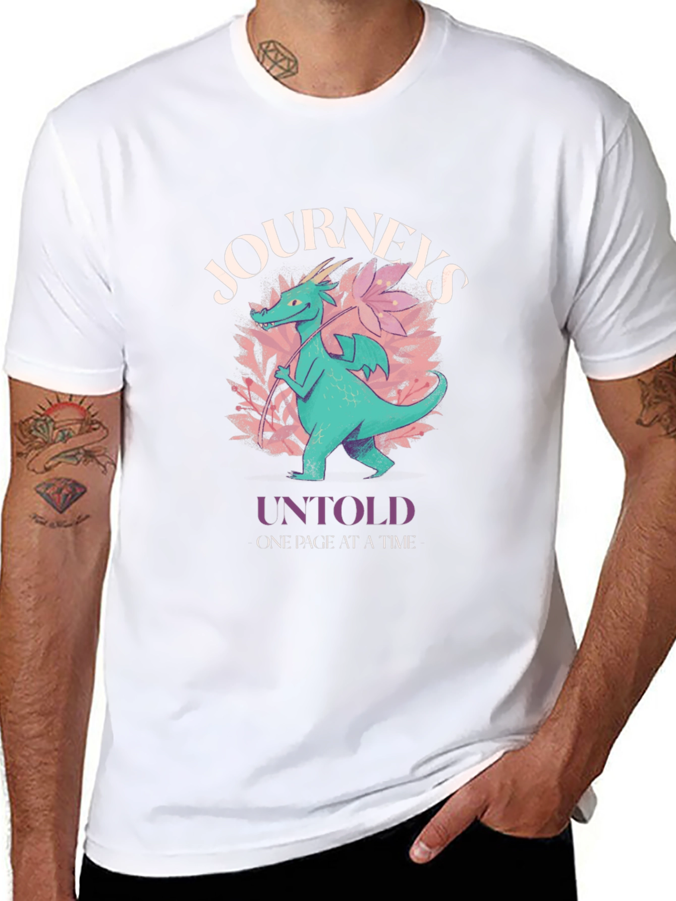 Journeys Untold Dragon Graphic Tee