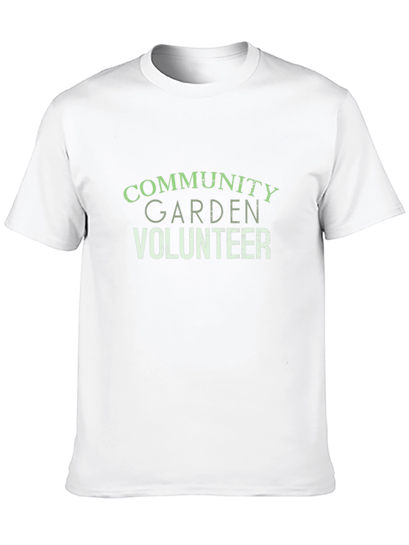 Community Garden Volunteer Graphic T-Shirt