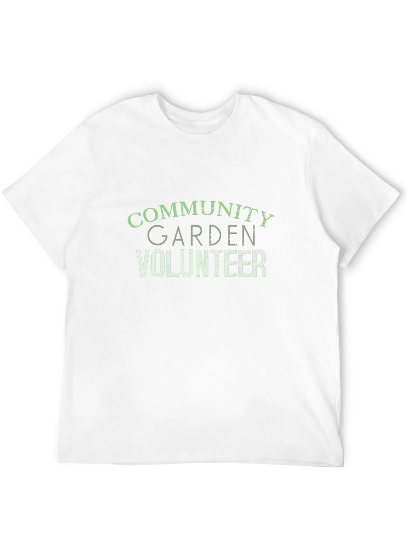 Community Garden Volunteer Graphic T-Shirt