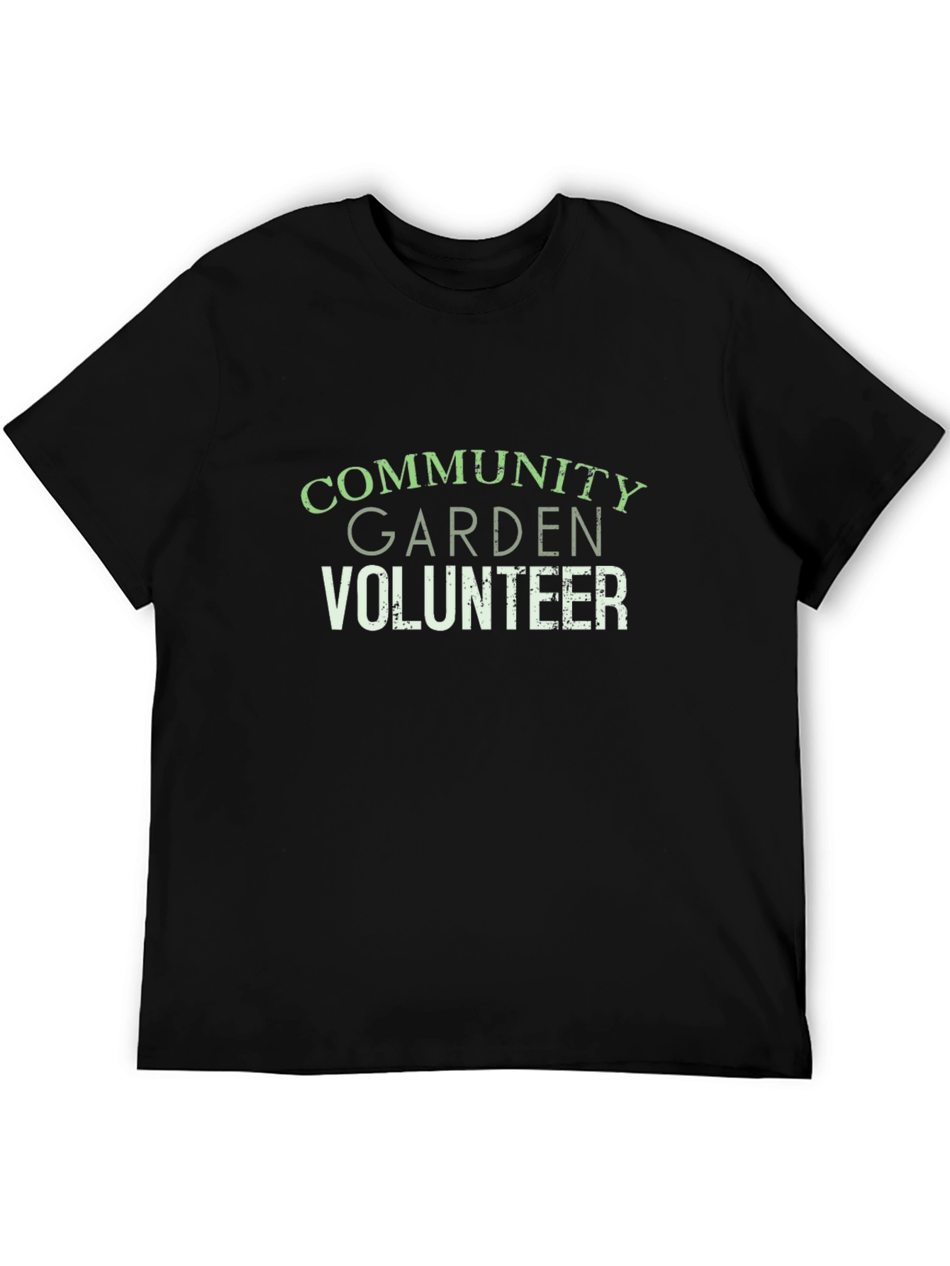 Community Garden Volunteer Graphic T-Shirt