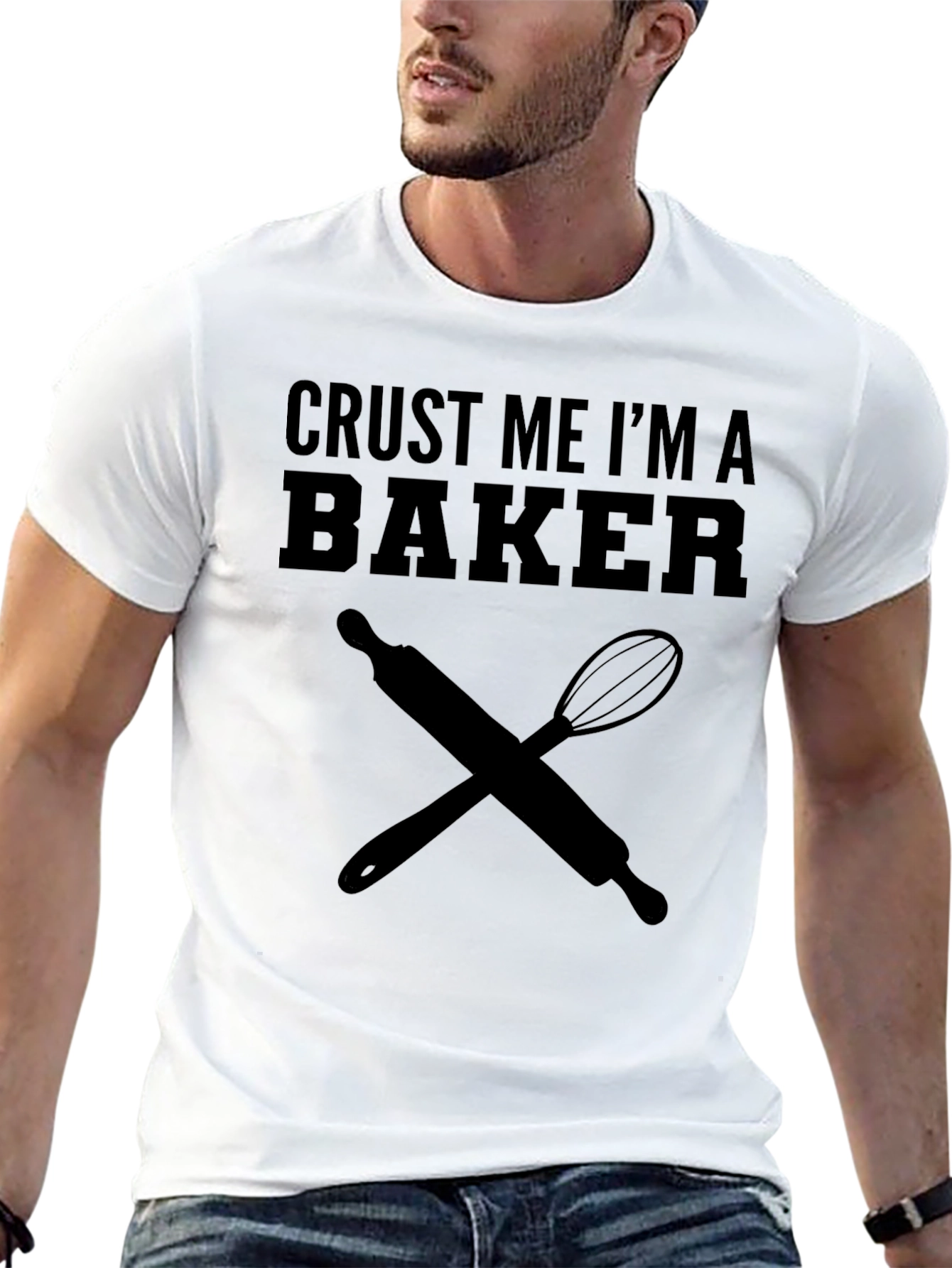 Crust Me Im A Baker T-Shirt Cooking Tee