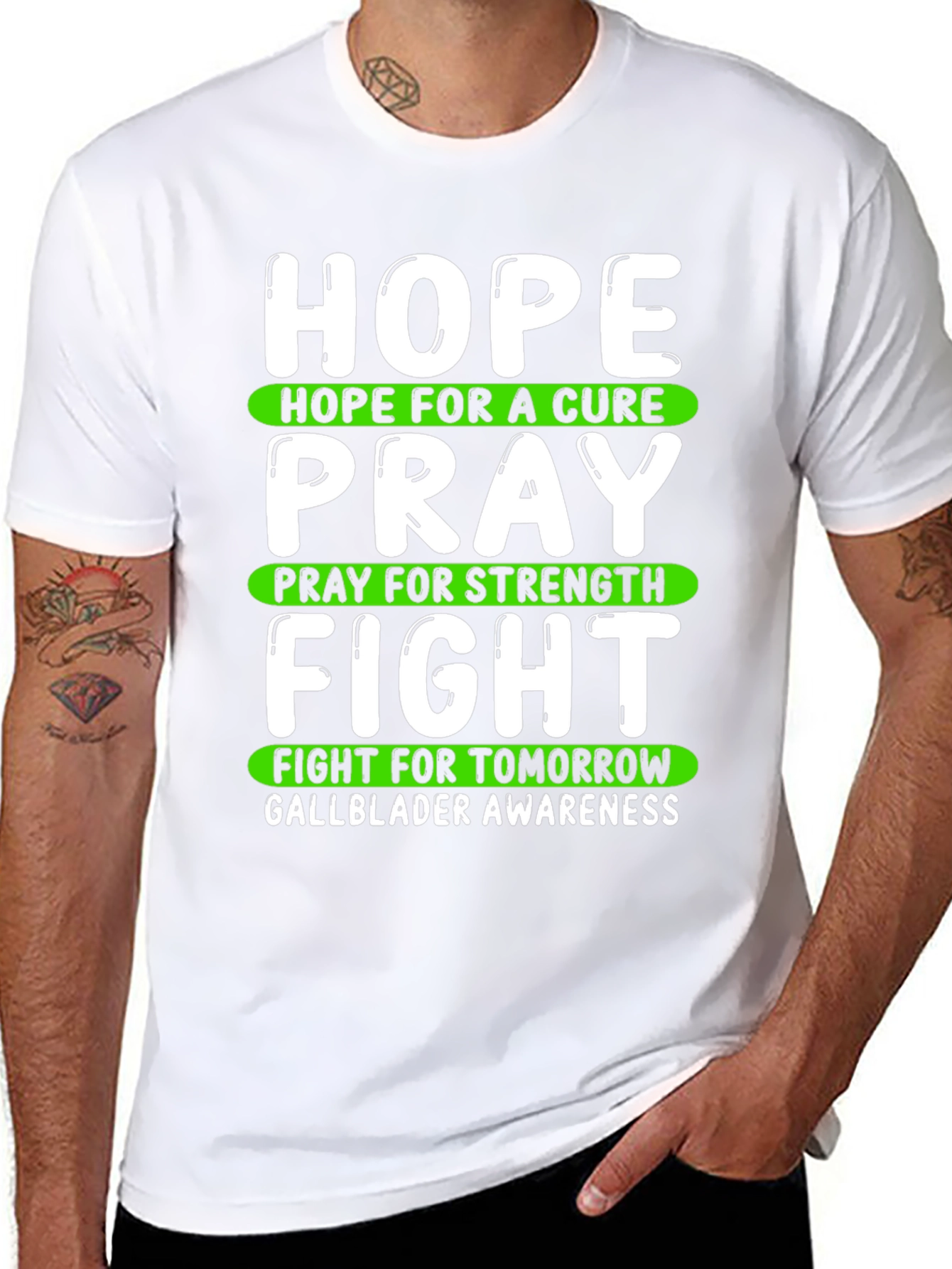 Gallbladder Awareness Hope T-Shirt