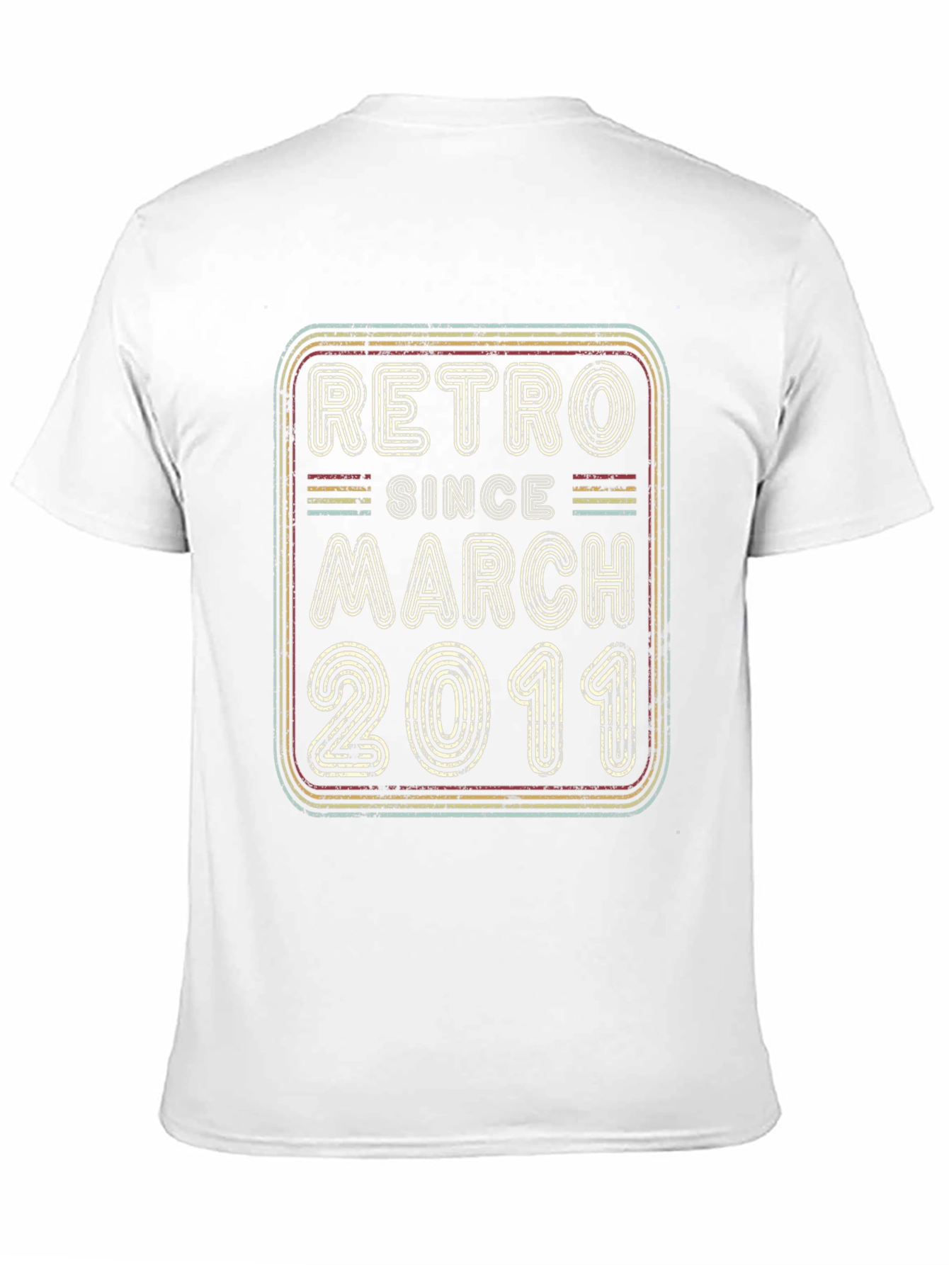 Retro Since March 2011 Birthday T-Shirt