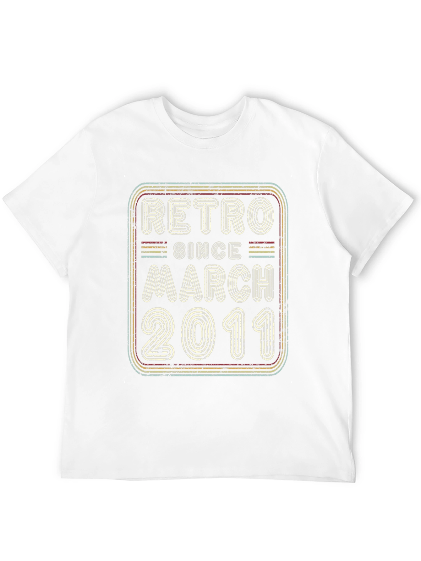 Retro Since March 2011 Birthday T-Shirt