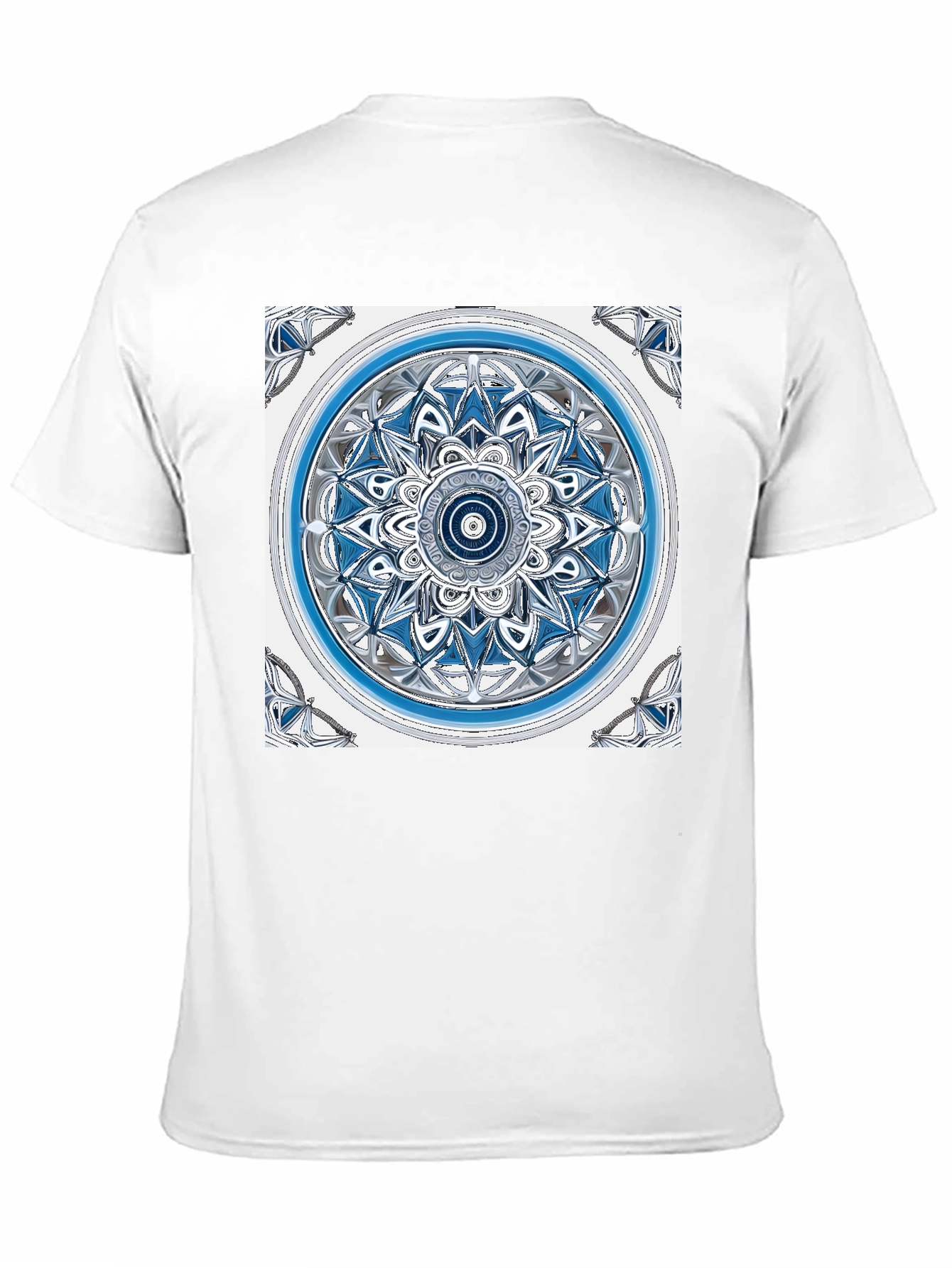Mandala Graphic T-Shirt - Geometric Pattern