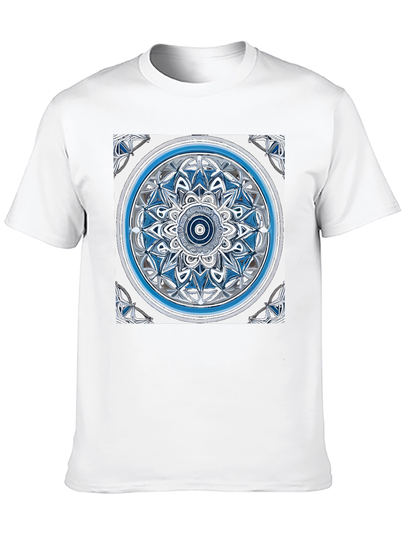 Mandala Graphic T-Shirt - Geometric Pattern