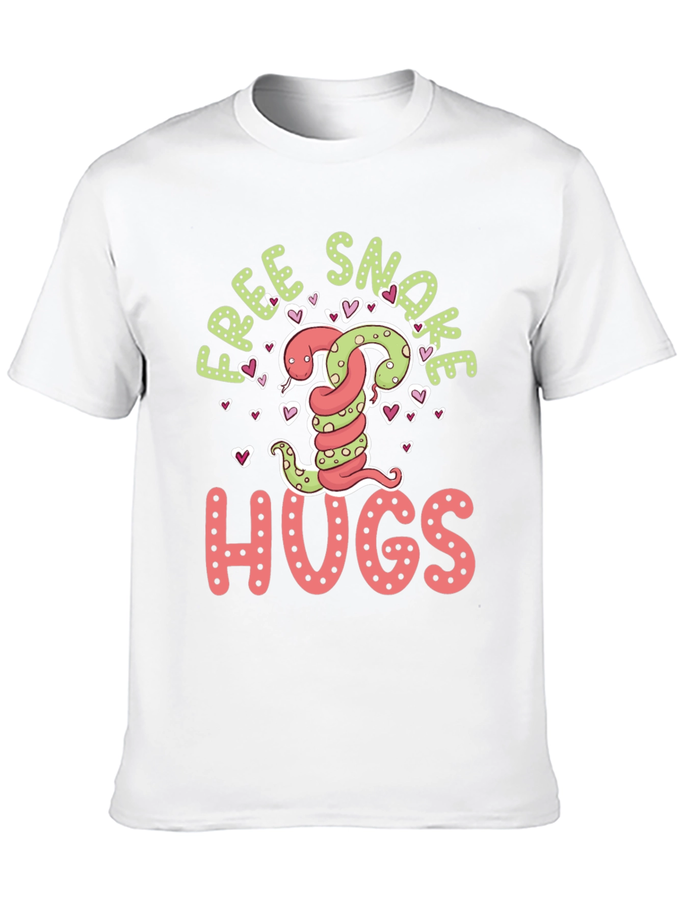 Free Snake Hugs Tee - Valentines Day T-Shirt