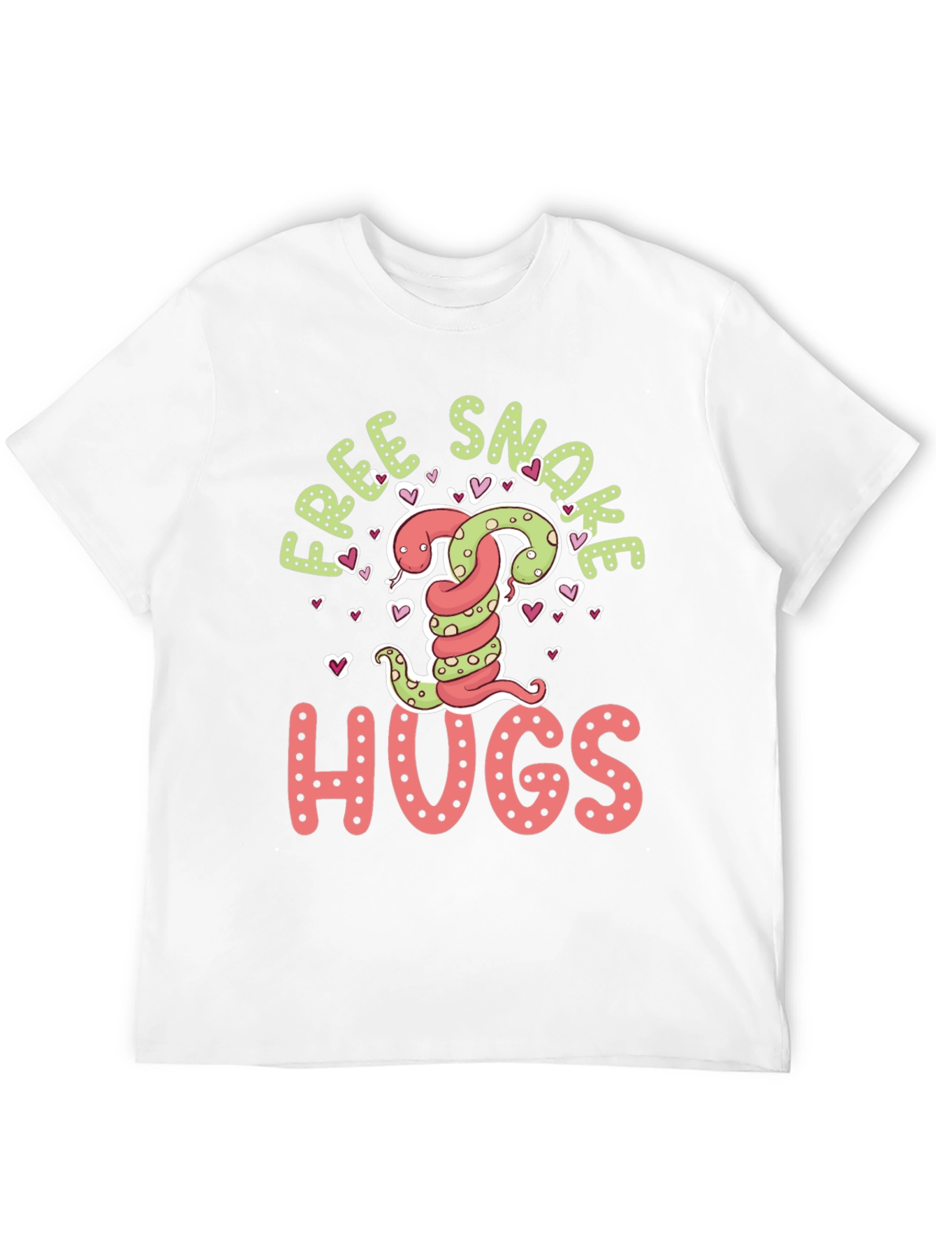 Free Snake Hugs Tee - Valentines Day T-Shirt