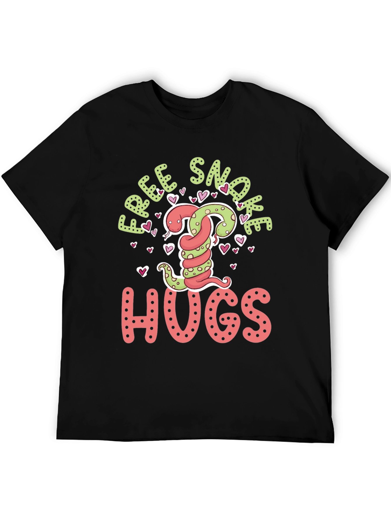 Free Snake Hugs Tee - Valentines Day T-Shirt