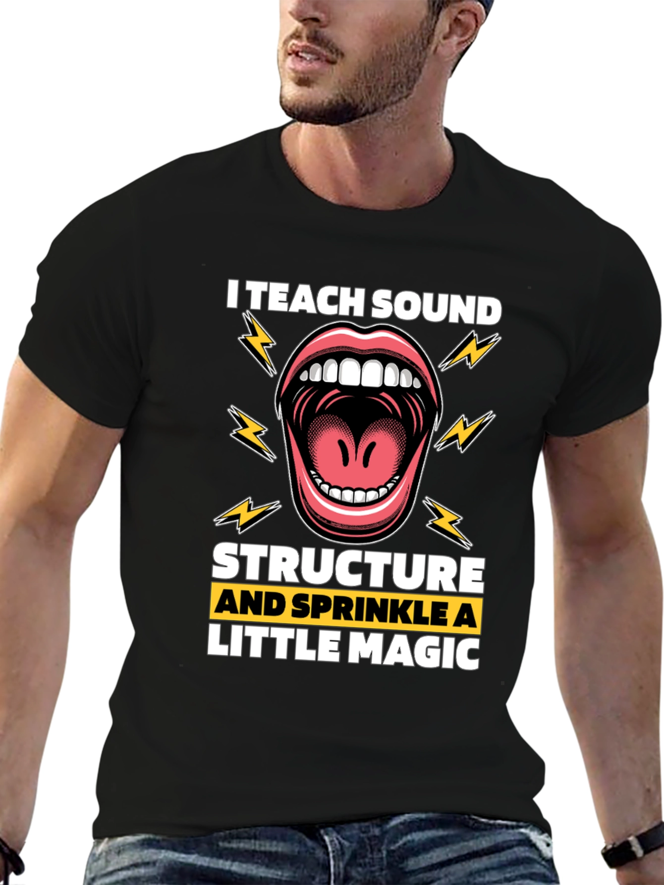 I Teach Sound T-Shirt - Structure and Magic