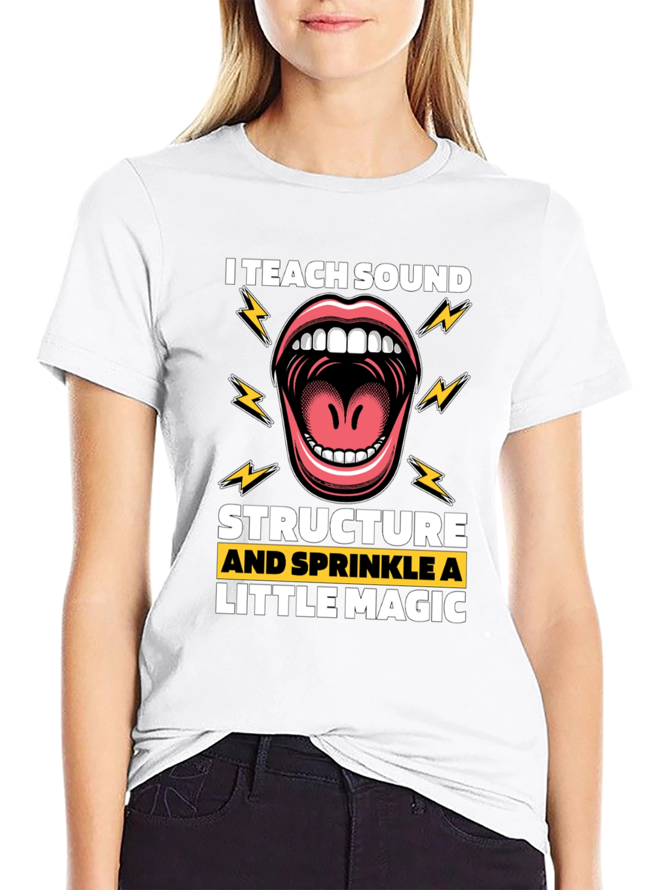I Teach Sound T-Shirt - Structure and Magic