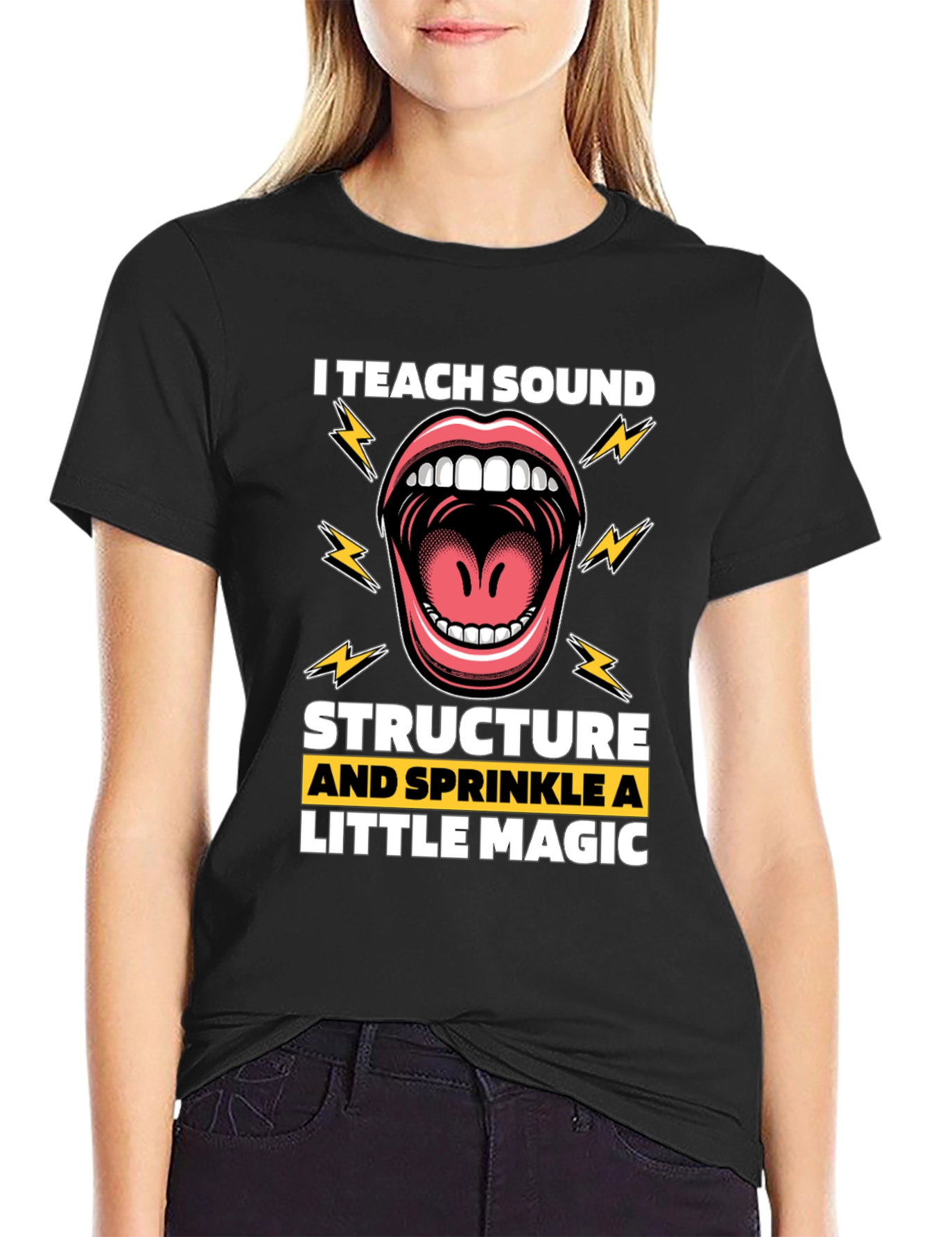 I Teach Sound T-Shirt - Structure and Magic