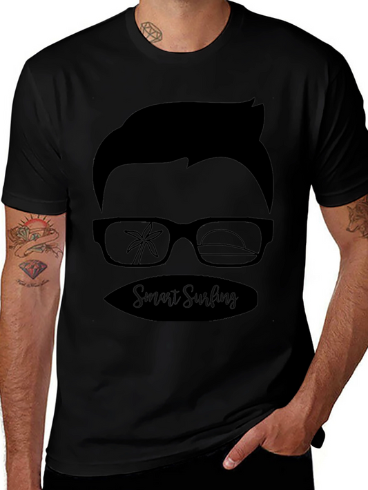 Smart Surfing Graphic Tee - Cool & Casual
