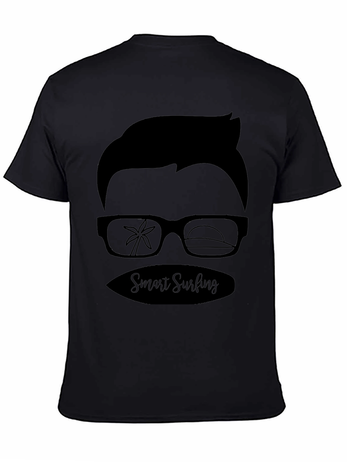 Smart Surfing Graphic Tee - Cool & Casual