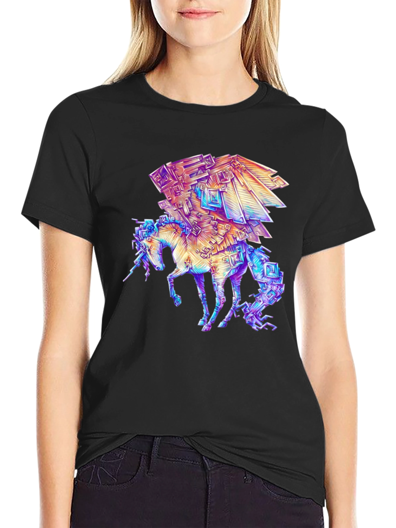 Crystal Unicorn Graphic Tee