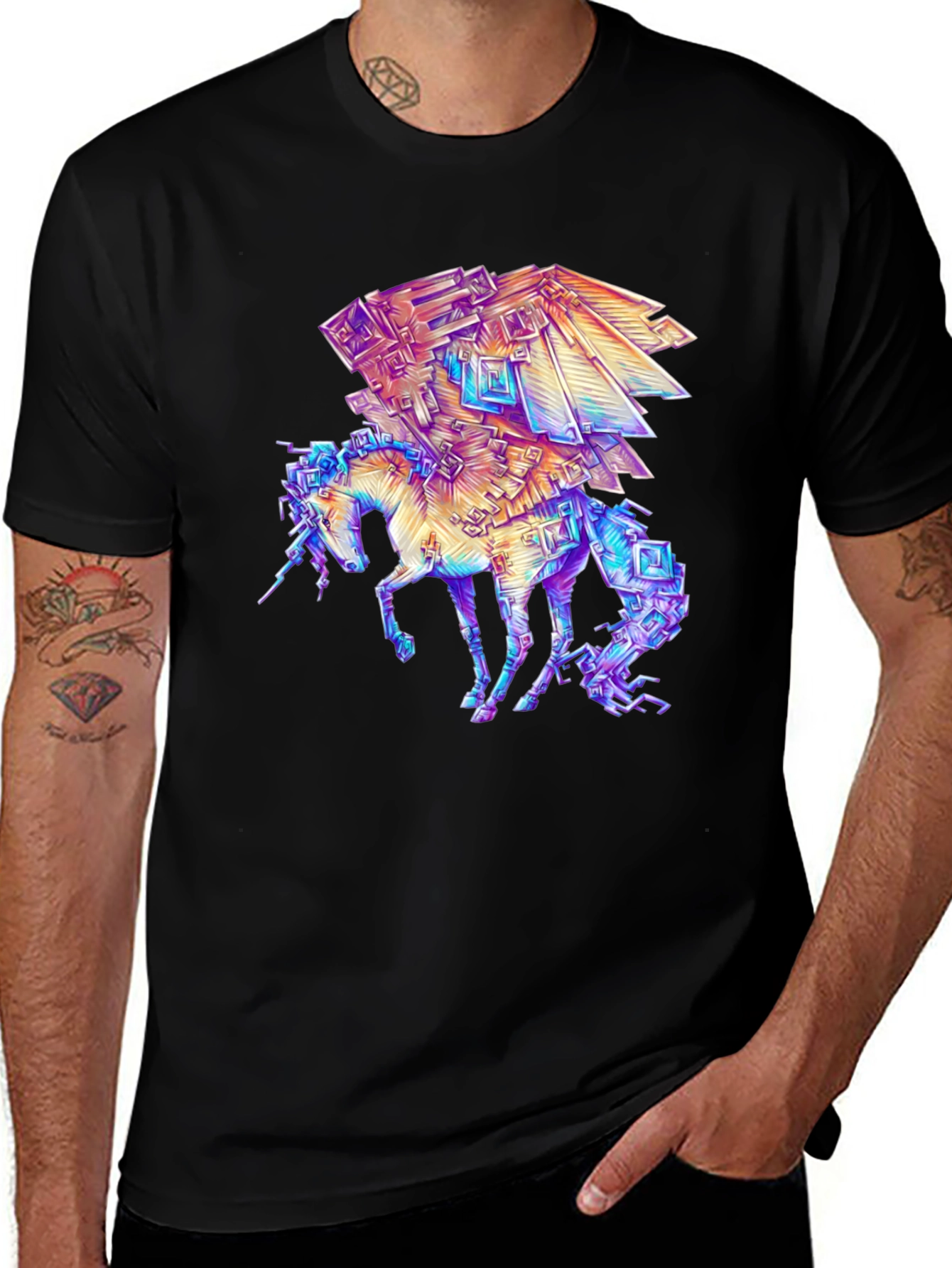 Crystal Unicorn Graphic Tee