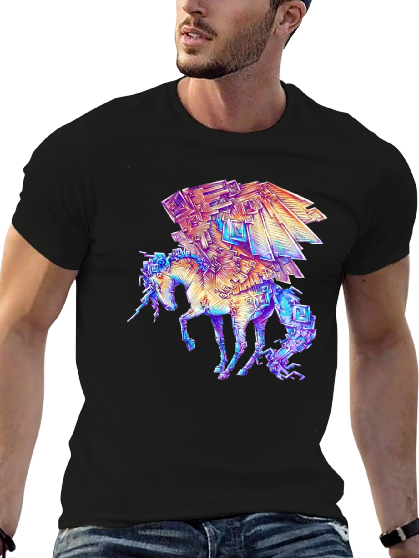 Crystal Unicorn Graphic Tee