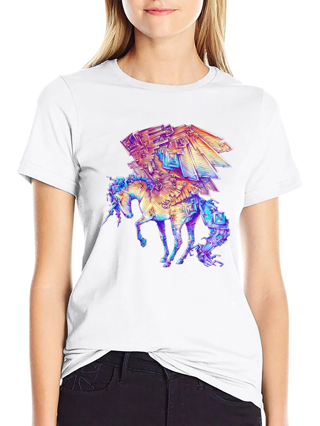 Crystal Unicorn Graphic Tee