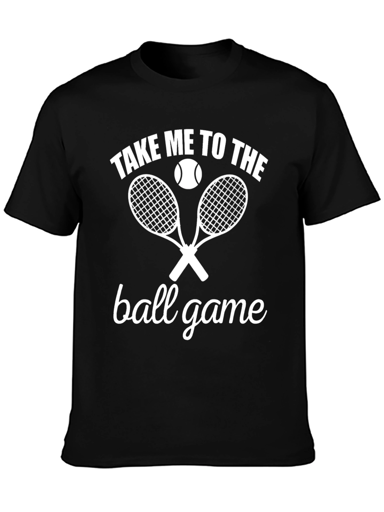 Tennis Ball Game Graphic T-Shirt