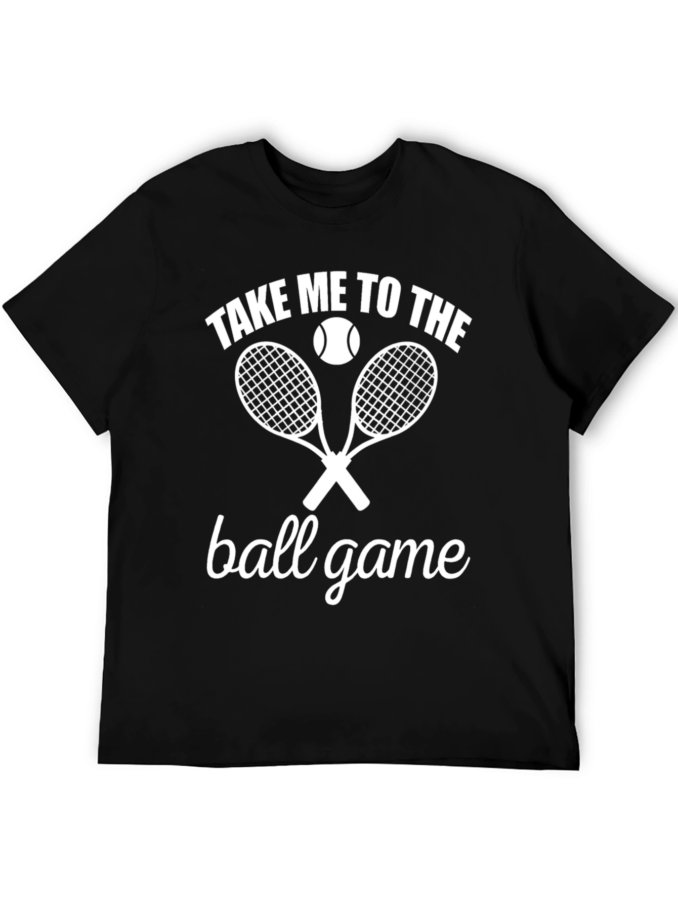 Tennis Ball Game Graphic T-Shirt