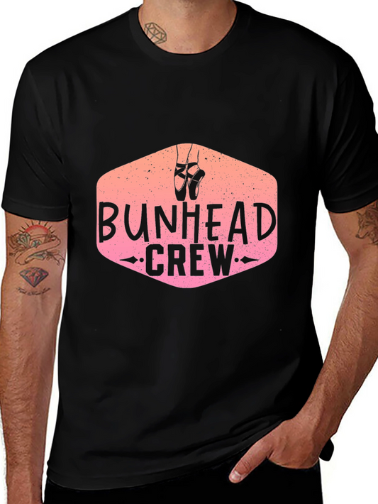 Bunhead Crew Black Graphic T-Shirt