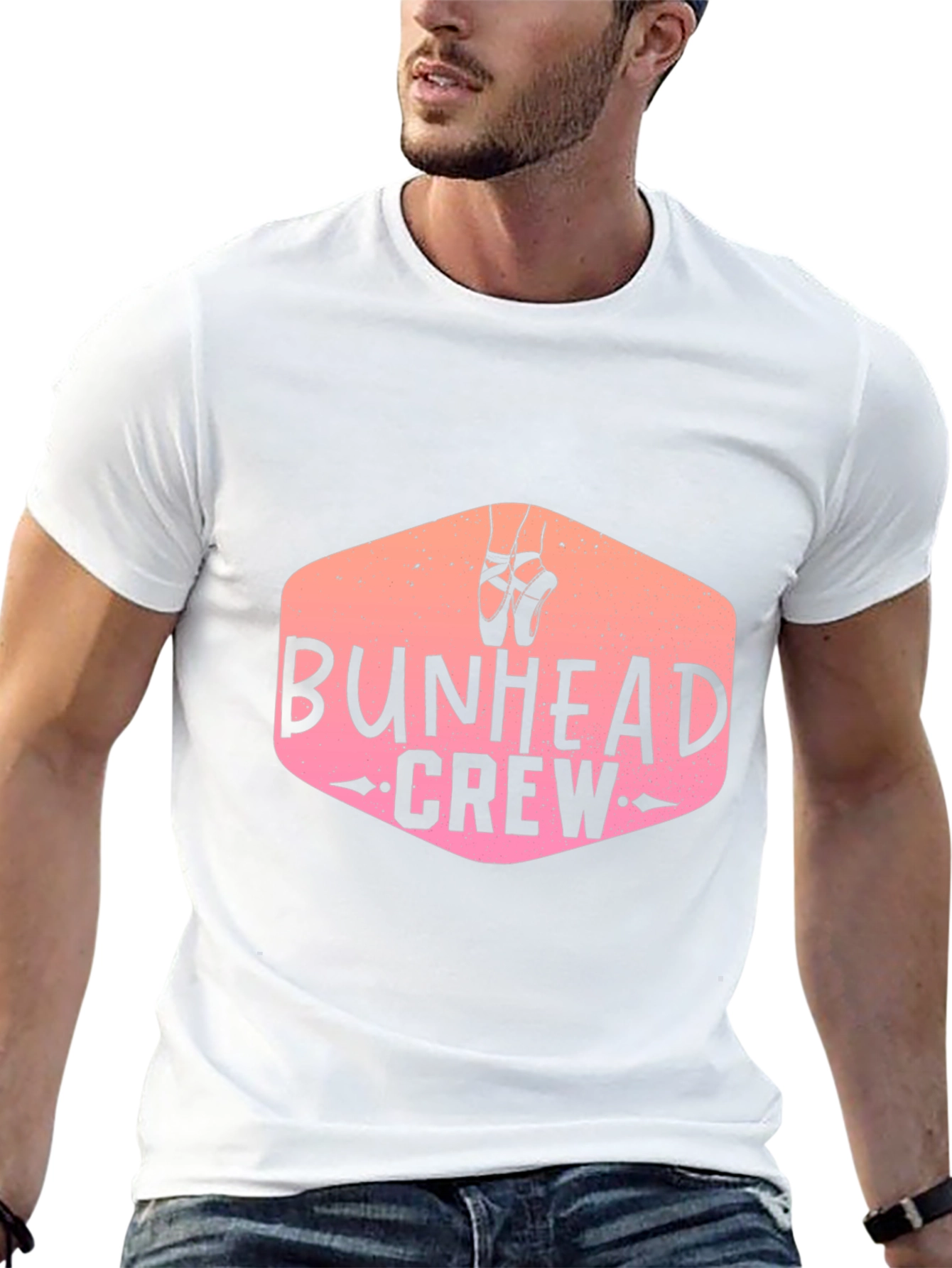Bunhead Crew Black Graphic T-Shirt